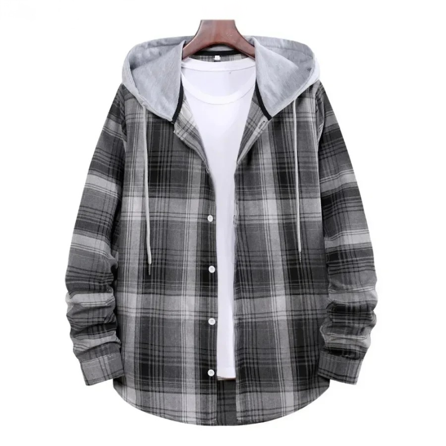 The Timber Trail Hooded Flannel for Men