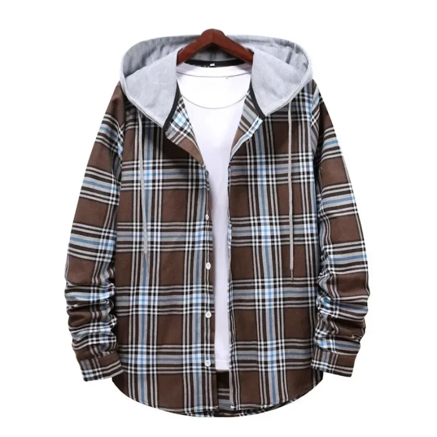 The Timber Trail Hooded Flannel for Men