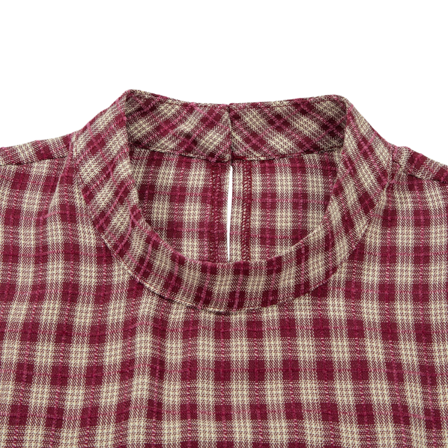The Orchard Plaid Blouse