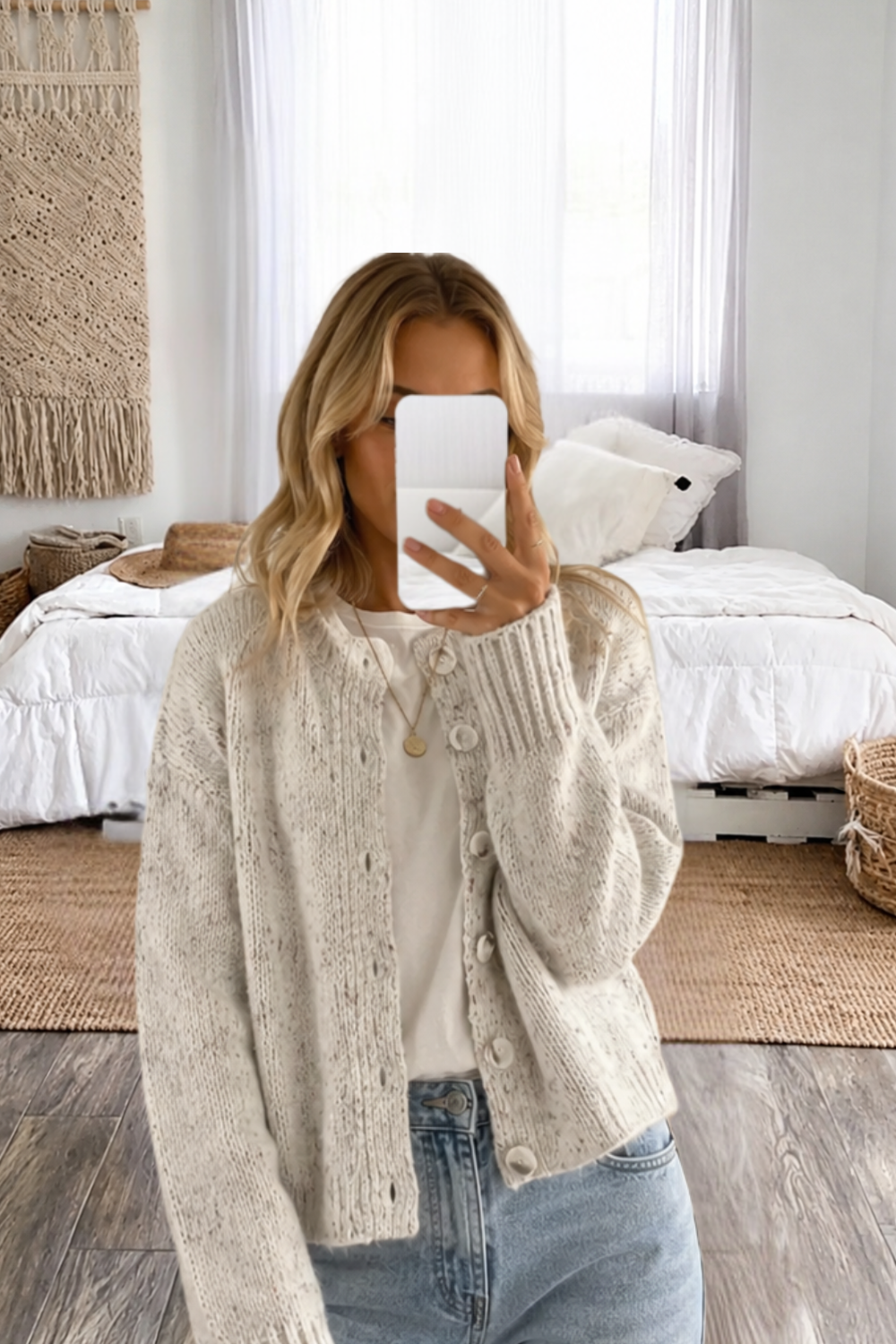 The Hearthside Button Up Sweater – Comfort Fit For Women