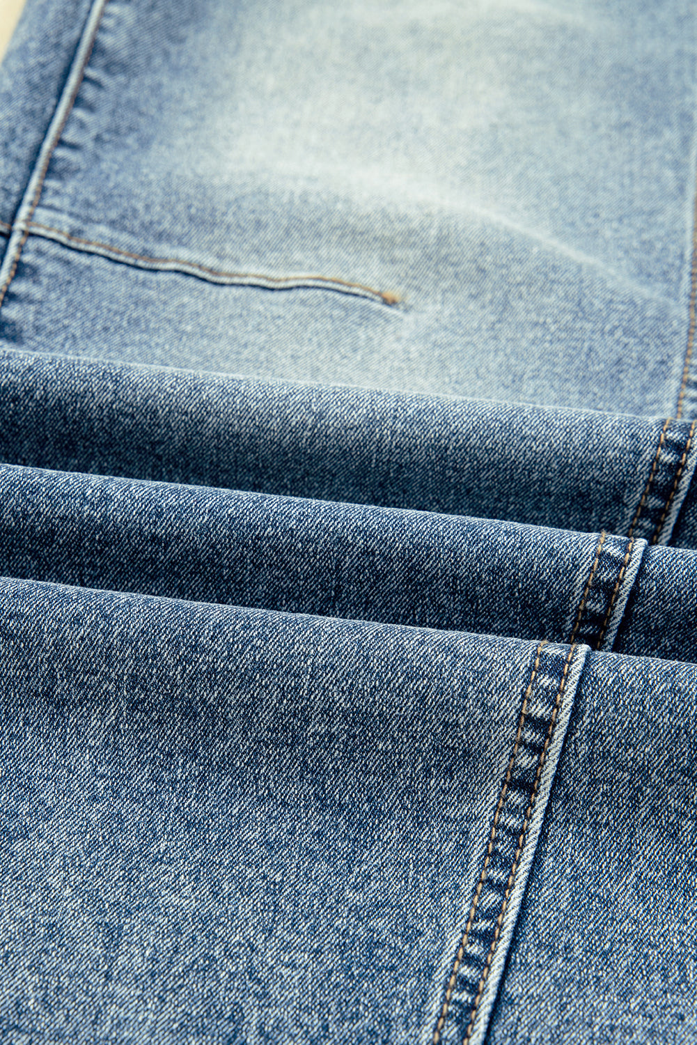 Ashford Seam Vintage Jeans — High-Rise Straight Leg Denim
