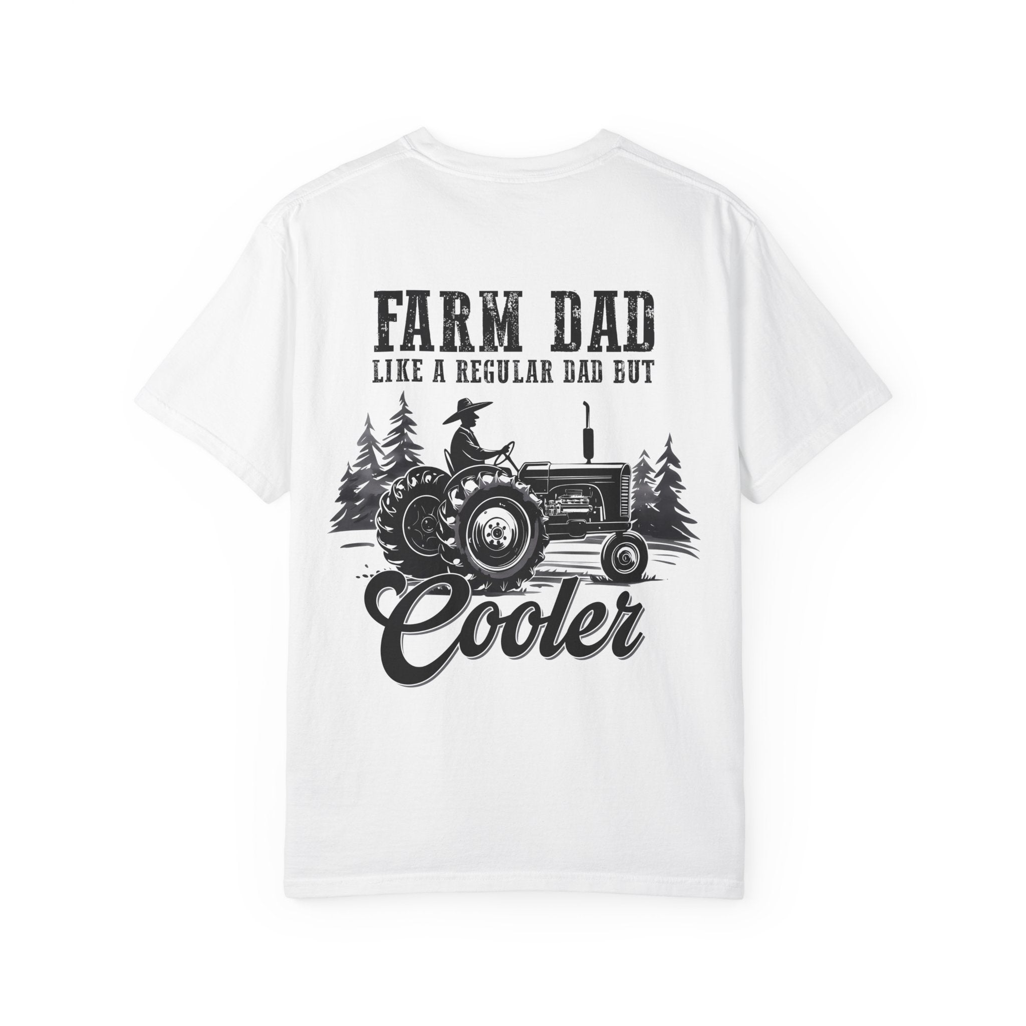 Farmer Dad T-Shirt — Rustic Farm Animals Graphic Tee