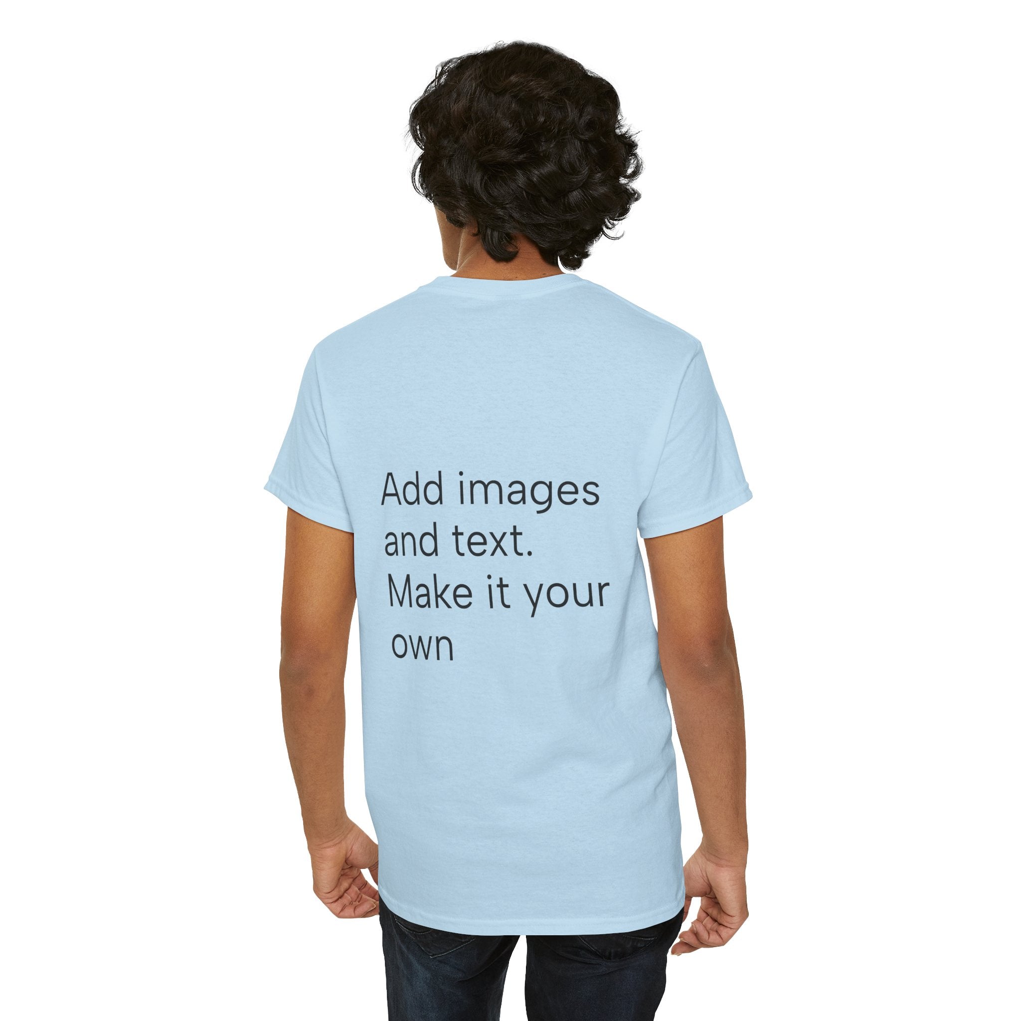 Customizable T‑Shirt – "Upload Your Designs and Watch Them Come to Life"