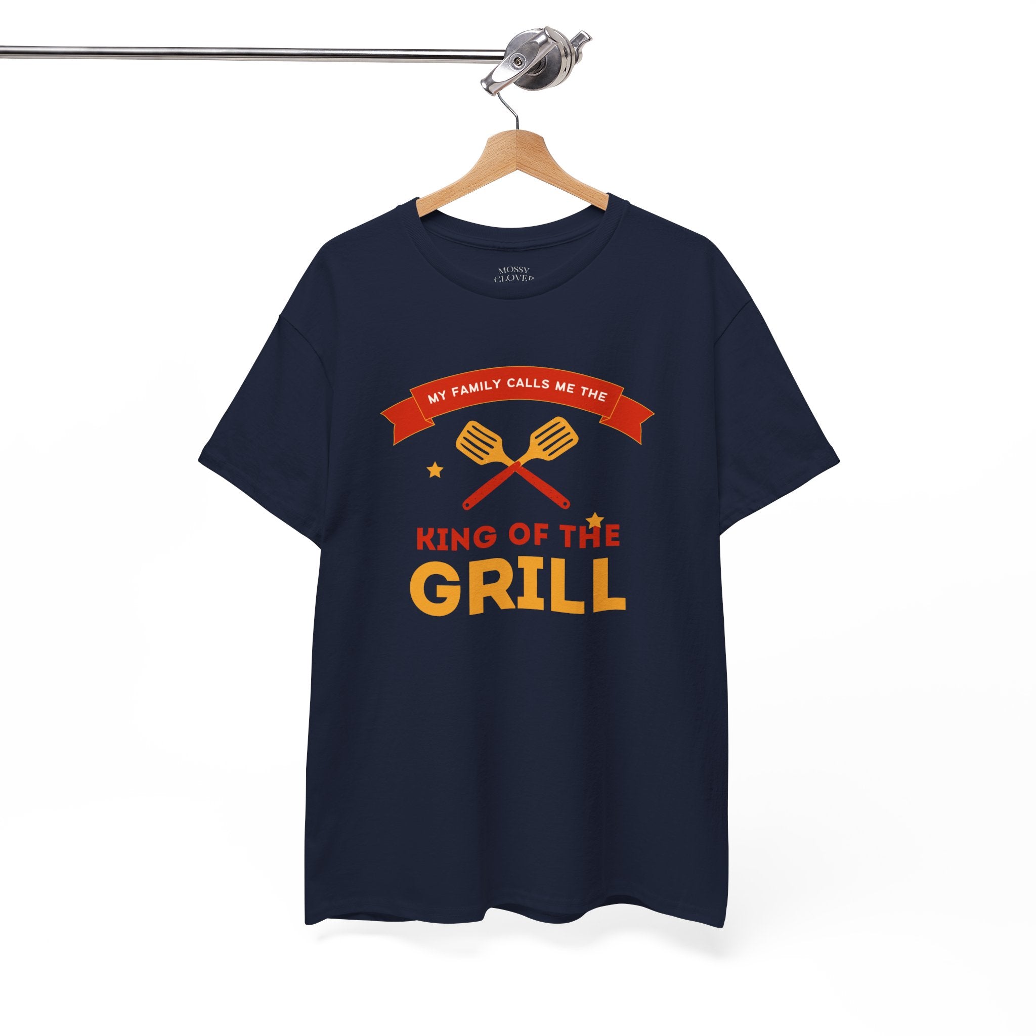 King of the Grill T-Shirt — My Family Calls Me The King of the Grill BBQ Tee