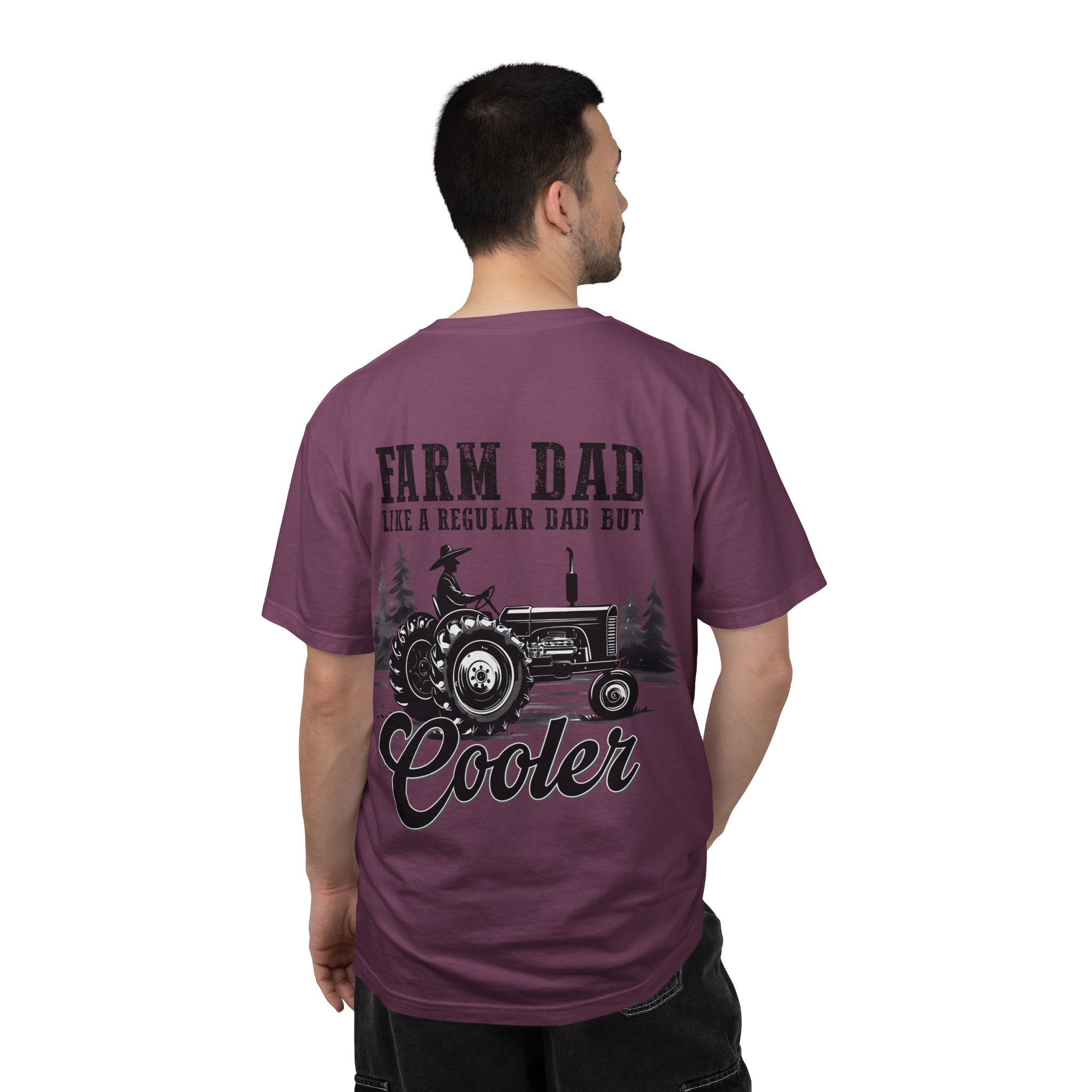 Farmer Dad T-Shirt — Rustic Farm Animals Graphic Tee