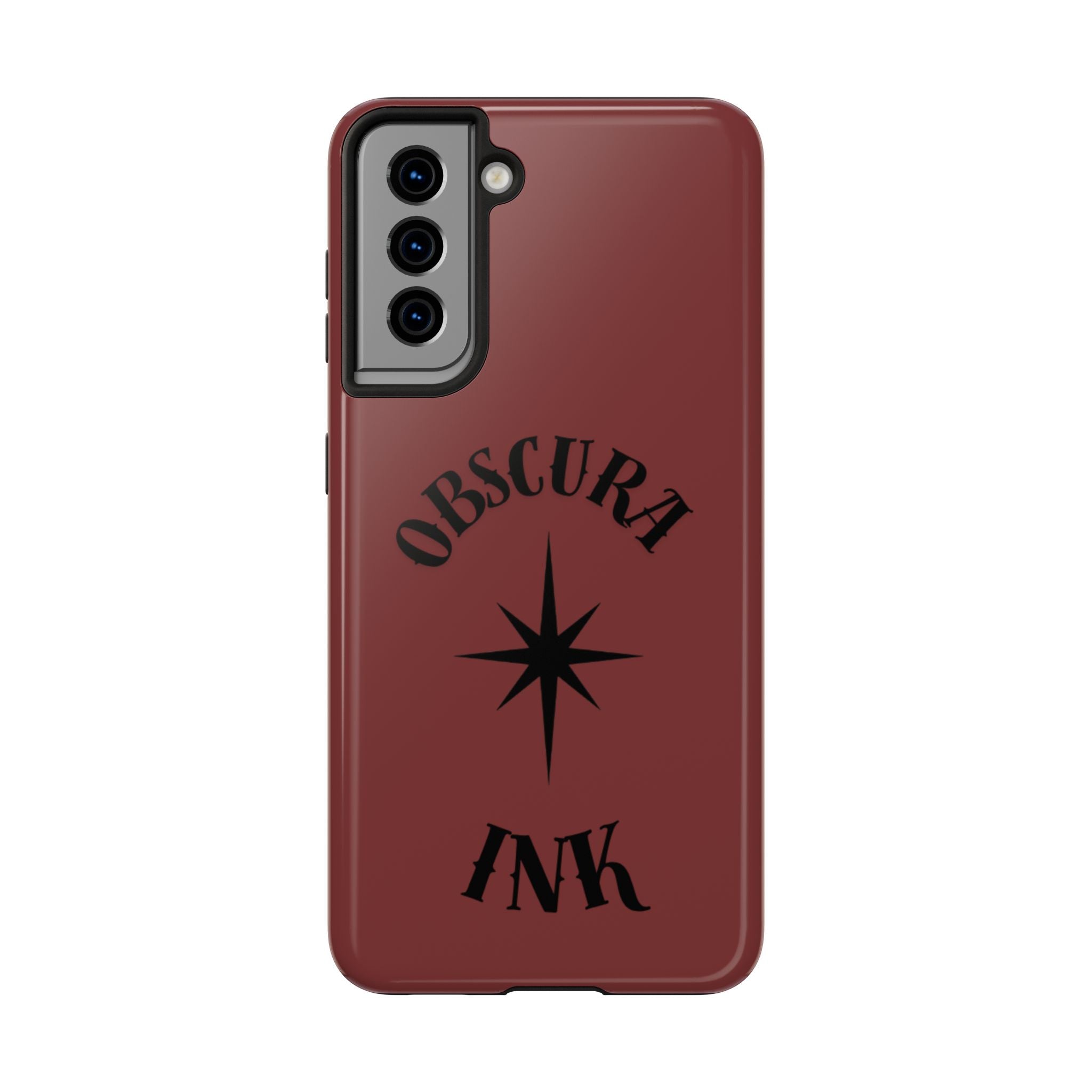 Tough Phone Case — Obscura Ink Compass Design (Tamaqua, PA)