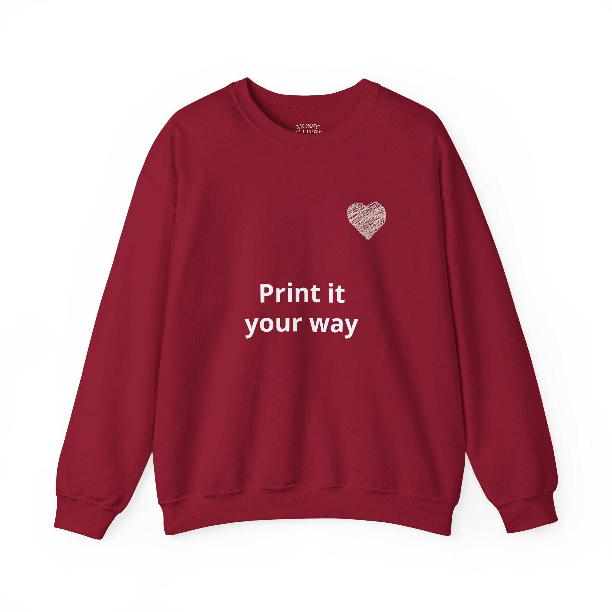Crewneck Sweatshirt - Personalize it your way