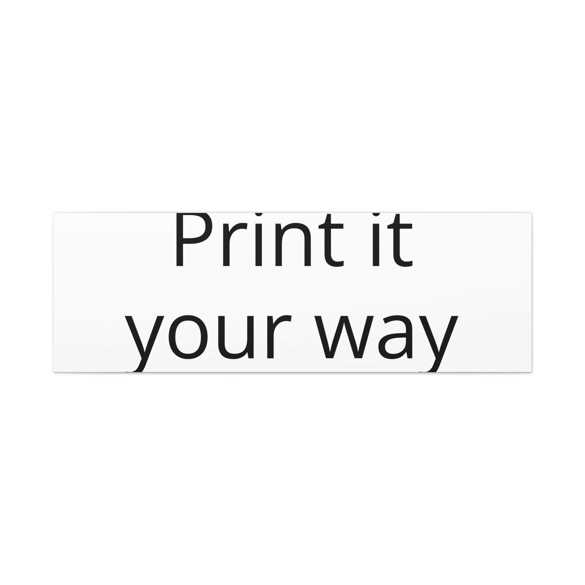 Matte Canvas, Stretched, 1.25"