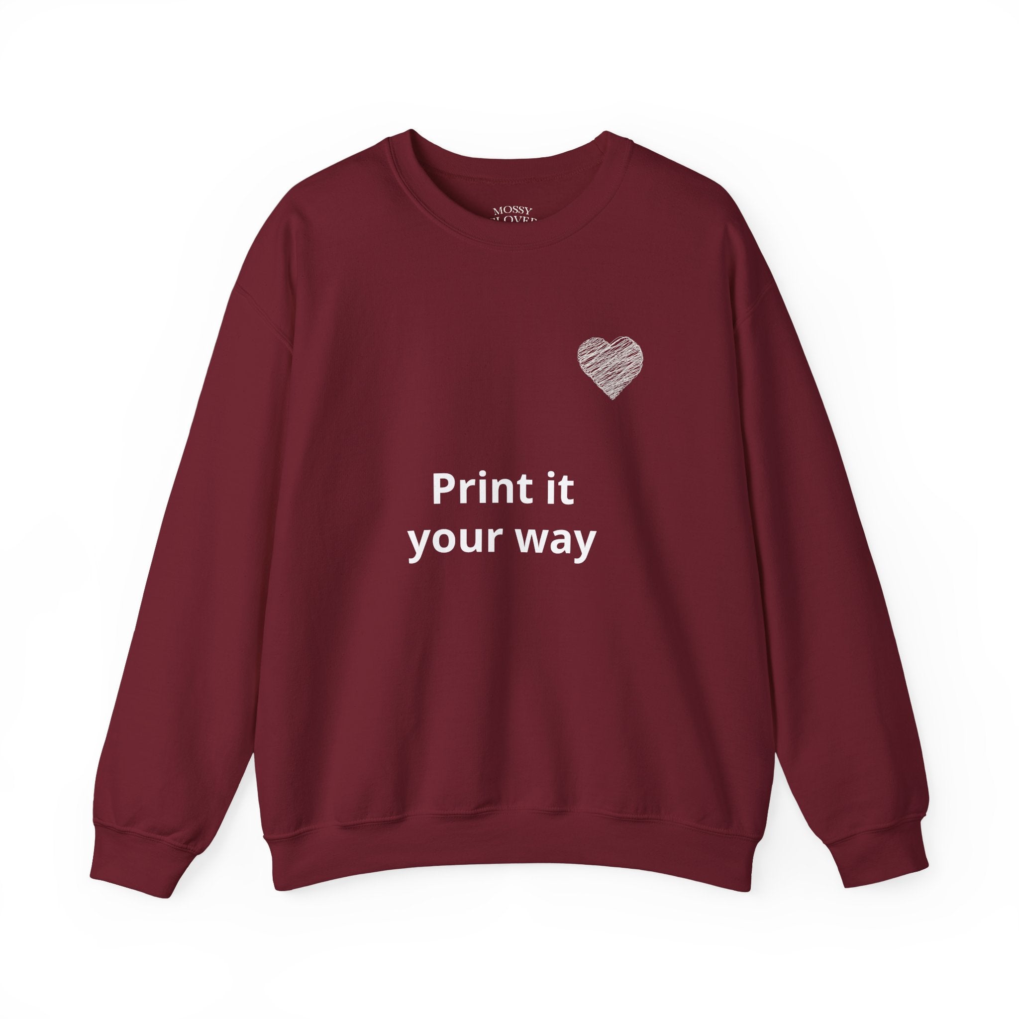 Crewneck Sweatshirt - Personalize it your way