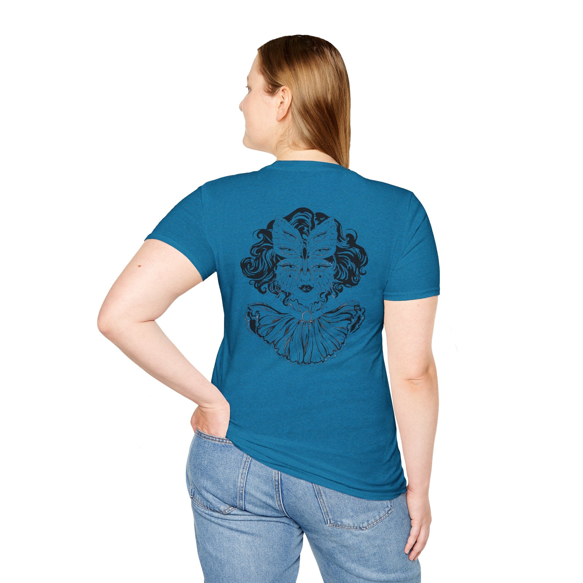Graphic T-Shirt —AW artwork 1 ~ Butterfly Face