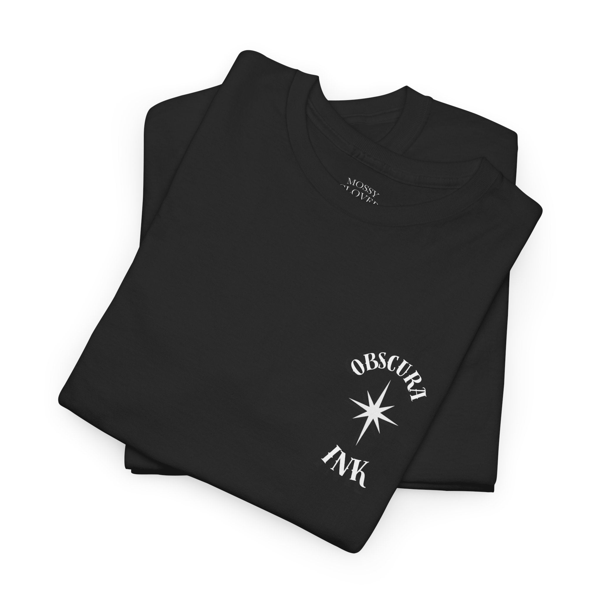 Skull Hourglass Tee — Gothic Skull Backprint Graphic T-Shirt