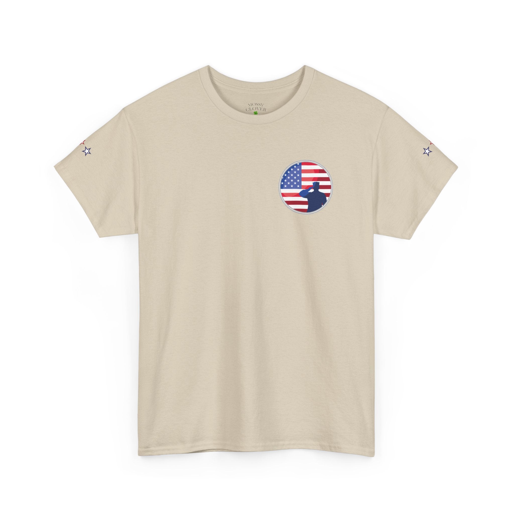 Thank You for Serving Tee — Patriotic American Flag Military Appreciation T-Shirt