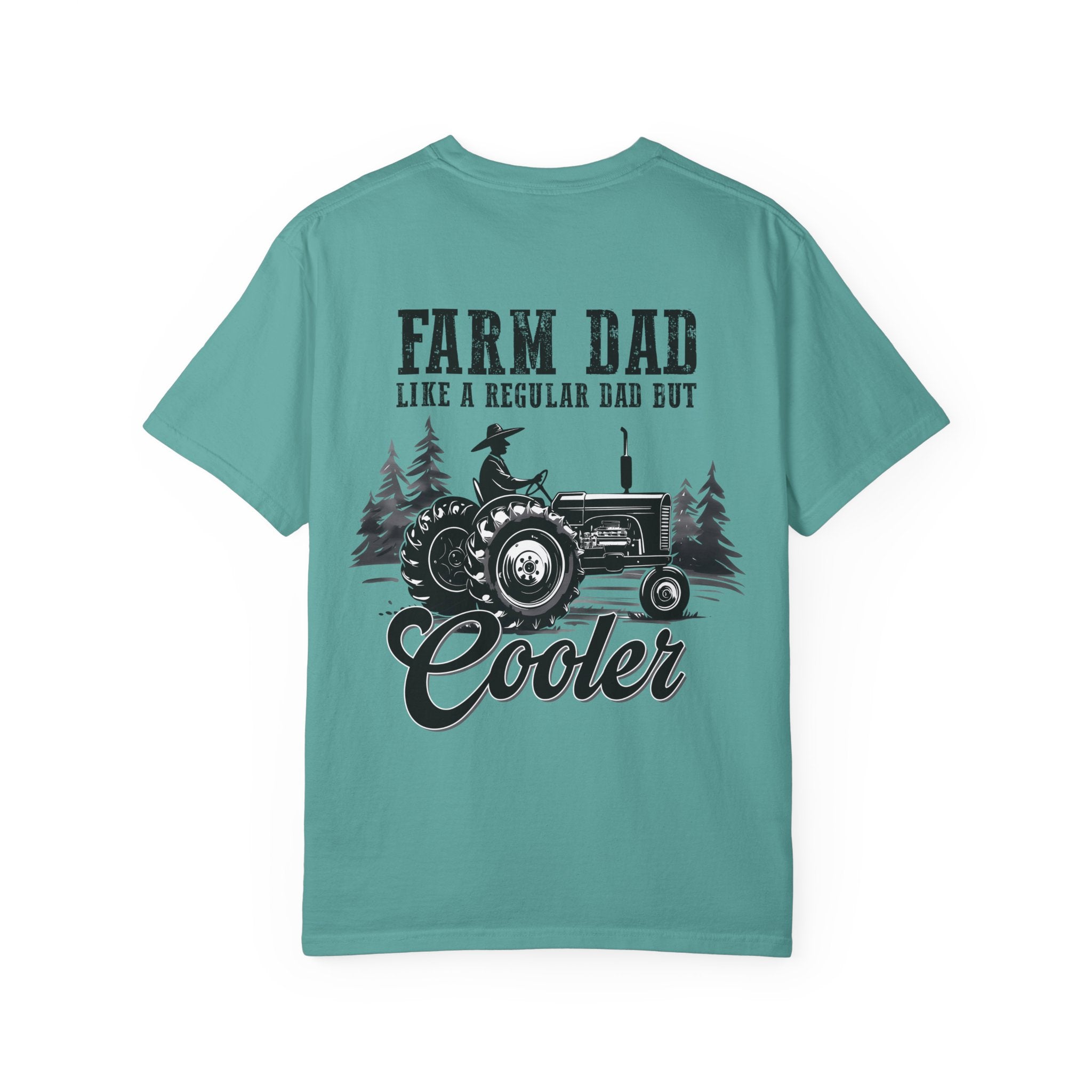 Farmer Dad T-Shirt — Rustic Farm Animals Graphic Tee