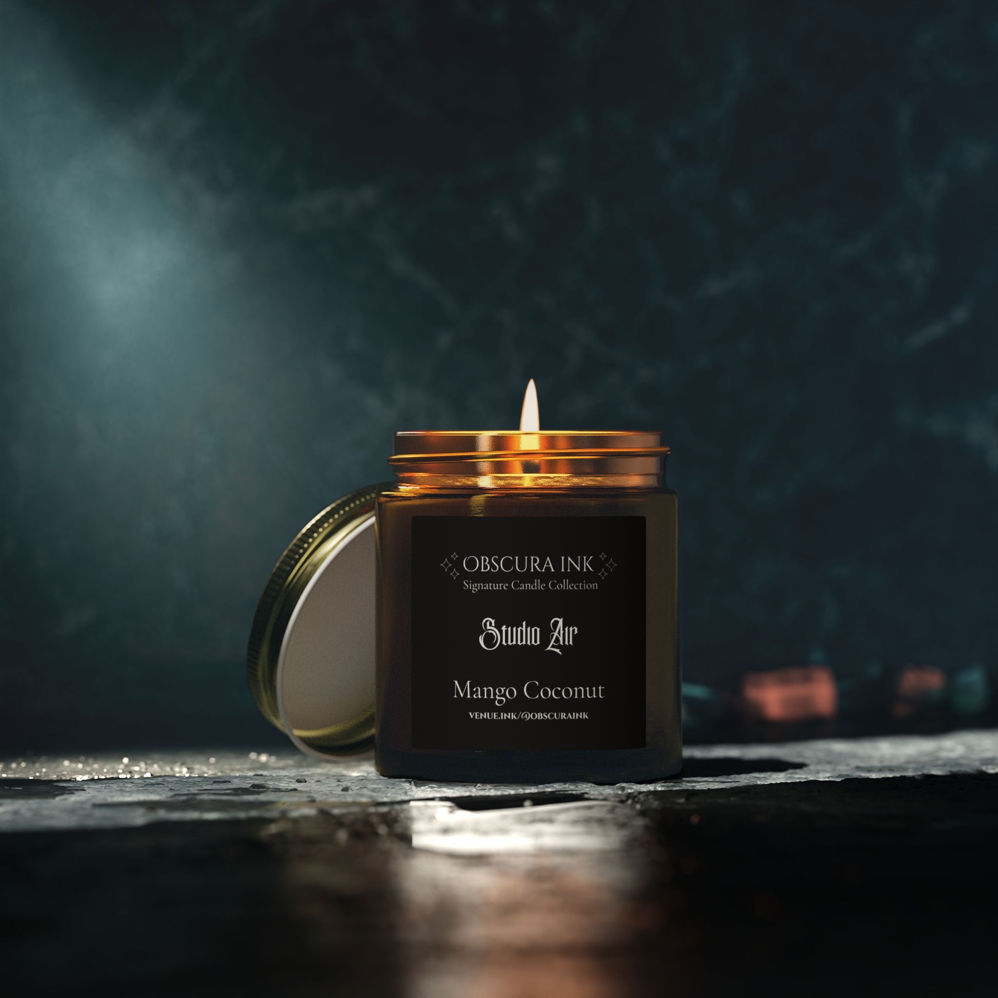 Obscura Ink Candle — Studio Air — Mango Coconut