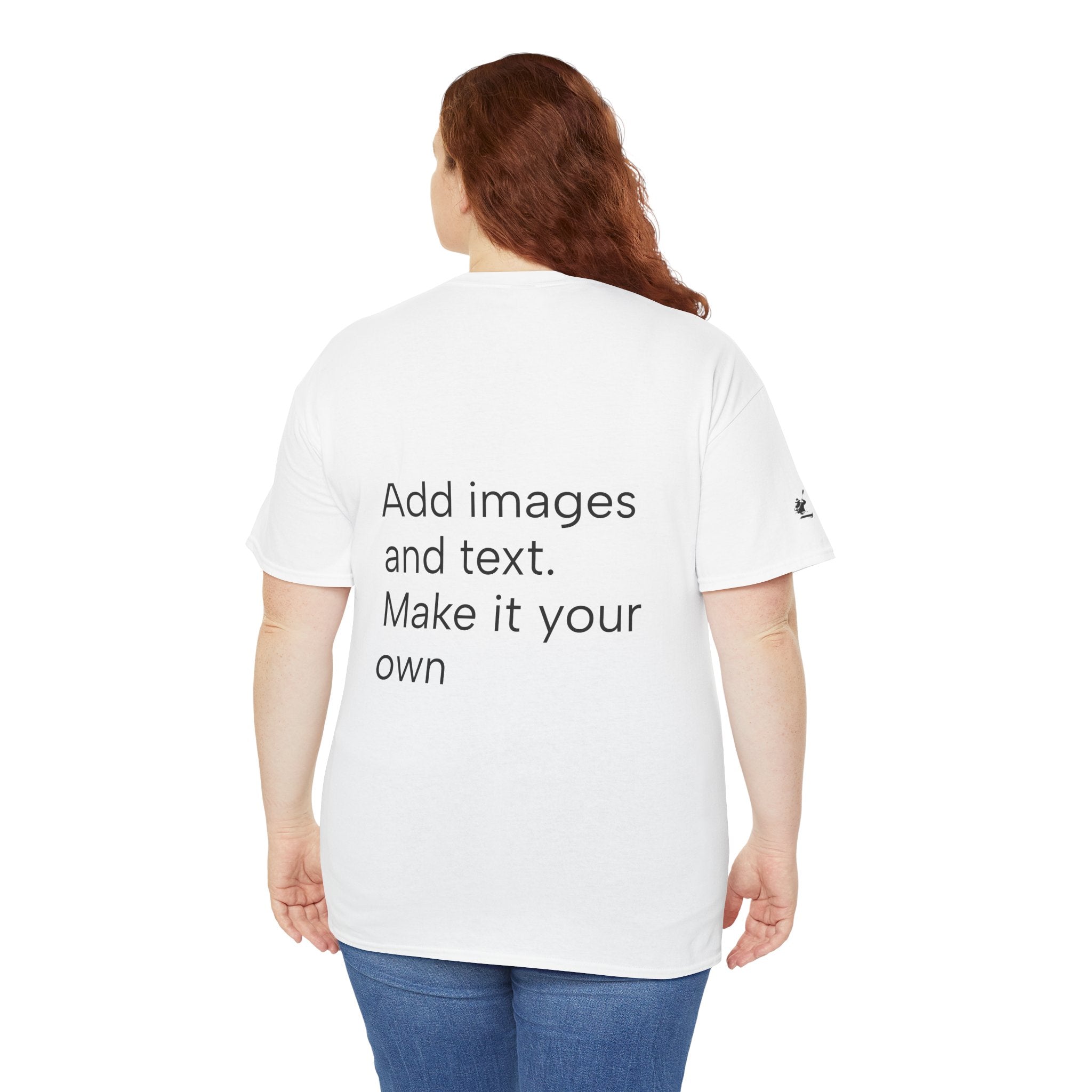 Customizable T‑Shirt – "Upload Your Designs and Watch Them Come to Life"