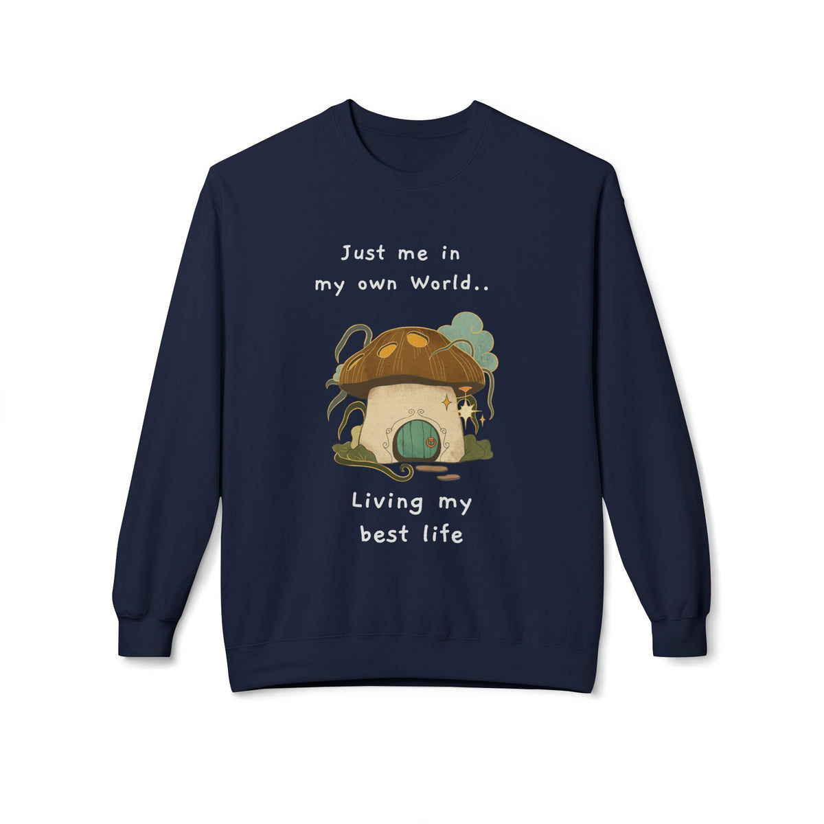 Cozy Mushroom House Sweatshirt — Crewneck