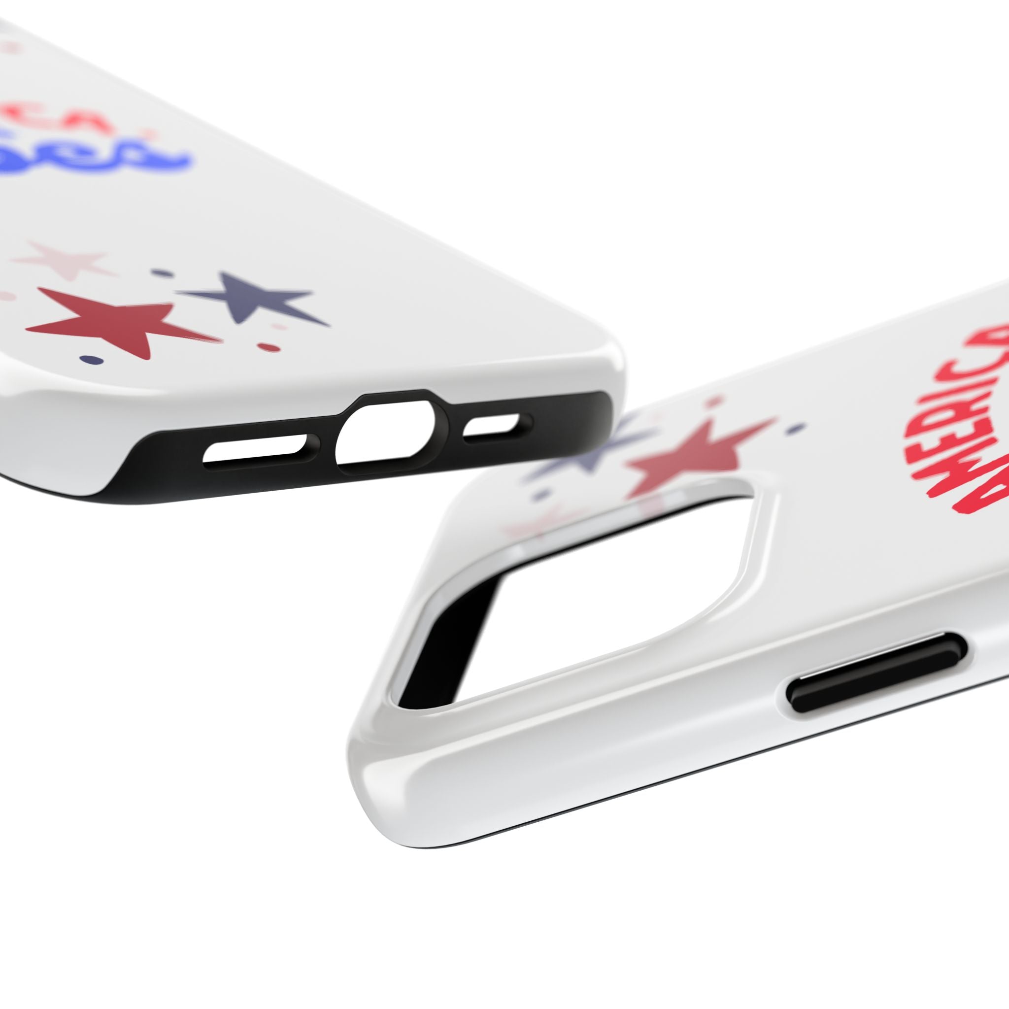 America Vibes Tough Phone Case — Patriotic Red White Blue Stars iPhone Case