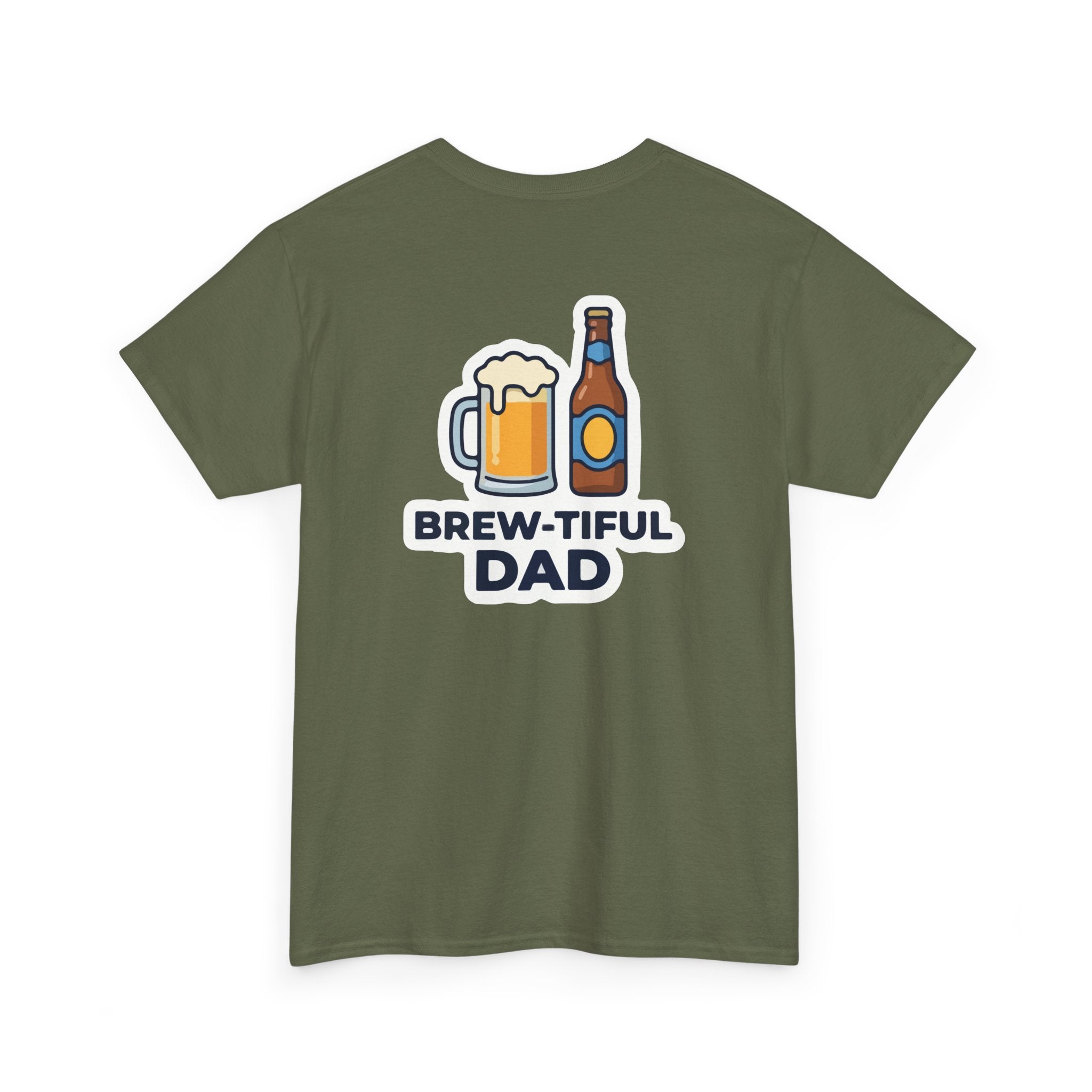 Brew-tiful Dad T-Shirt — Funny Father's Day Beer Tee