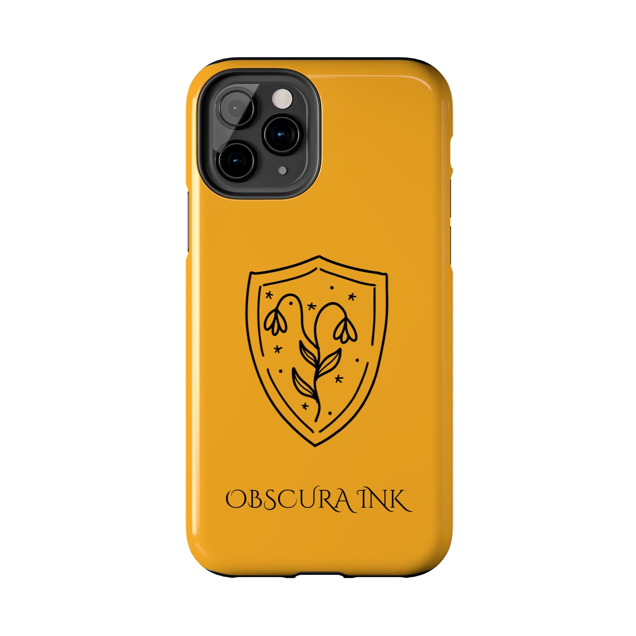 Tough Phone Case — Obscura Ink Shield Design