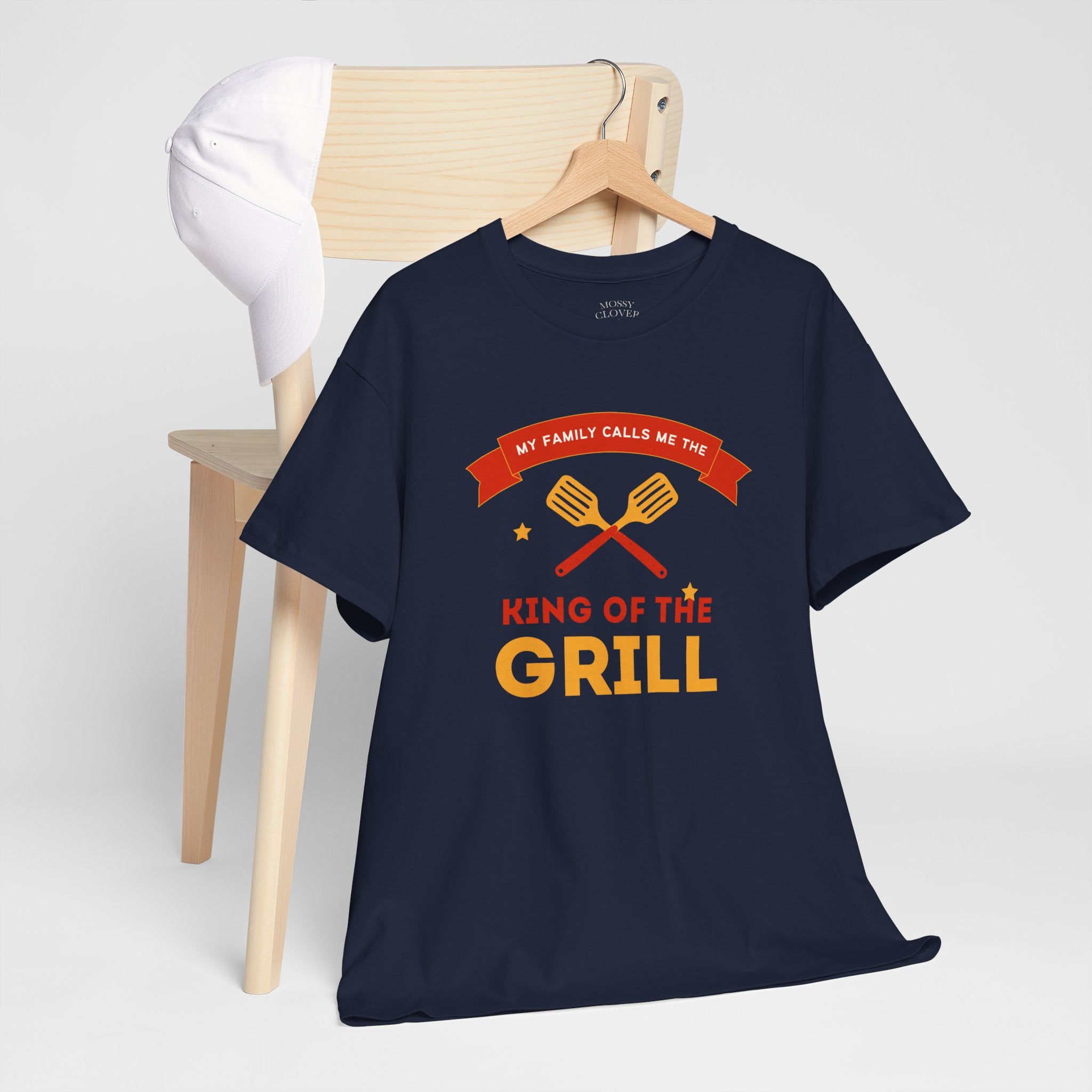 King of the Grill T-Shirt — My Family Calls Me The King of the Grill BBQ Tee