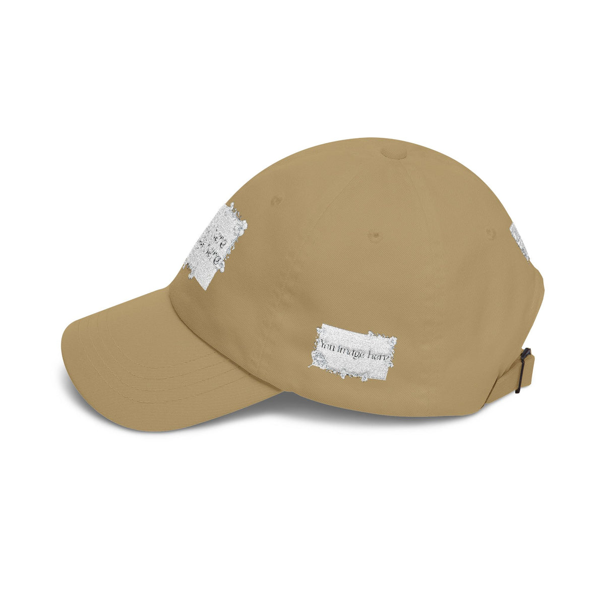 Minimal 'Print it your way' Embroidered Hat