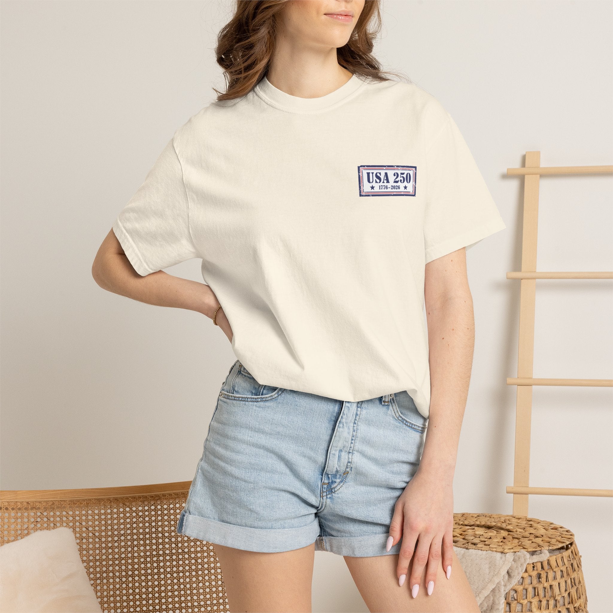 USA 250 Yrs ~ Unisex Garment-Dyed T-shirt