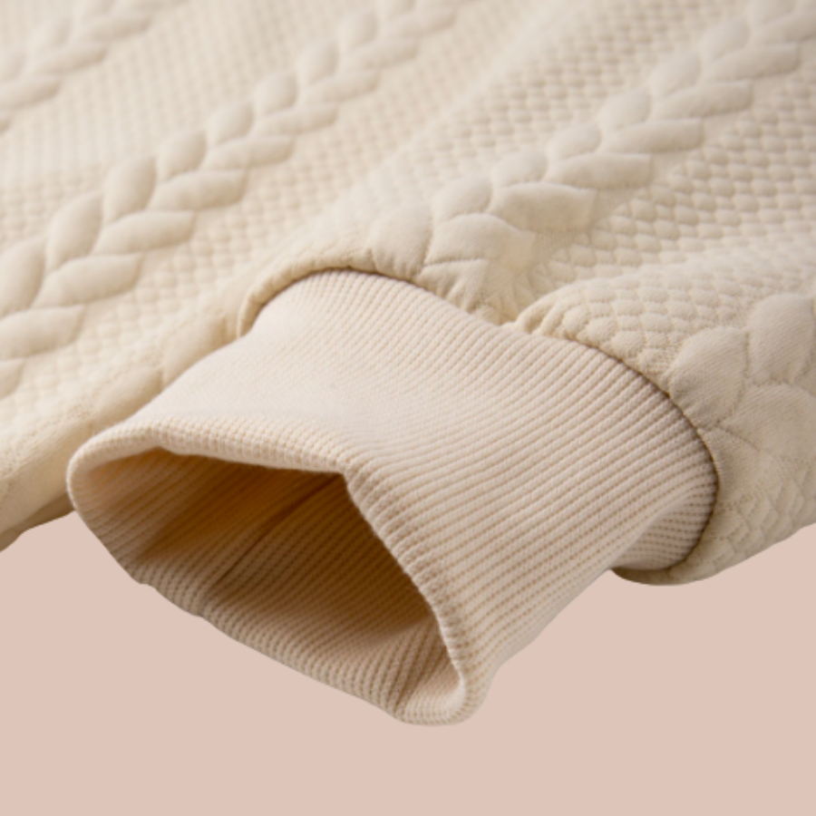 The Alpine Twist High Collar Sweater For Men