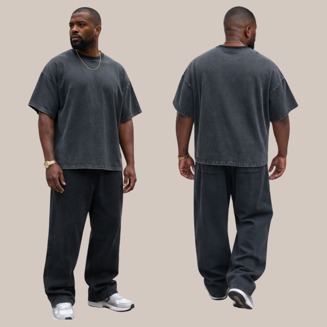 . The Wolverine cropped soft cotton tee for Men