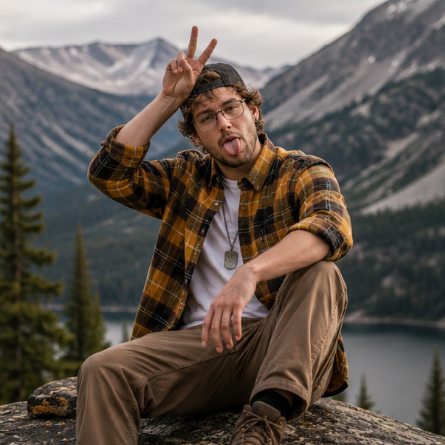 The Mountain Pass Flannel Shirt for Men