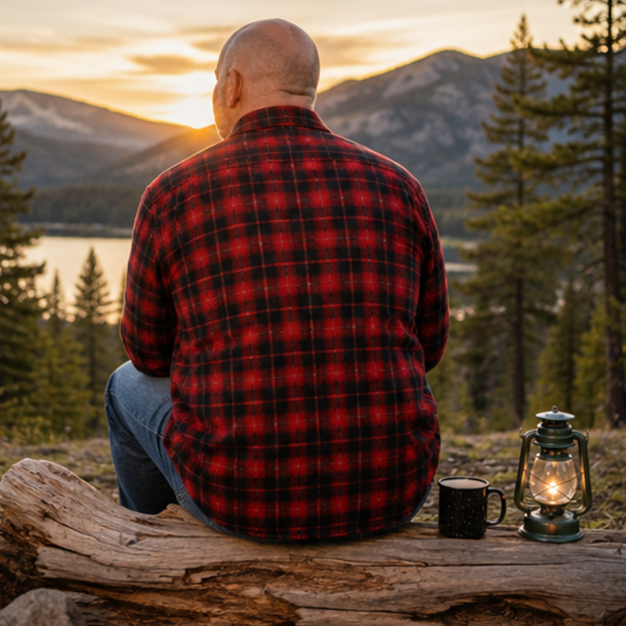 The Campfire Plaid Shirt for Men