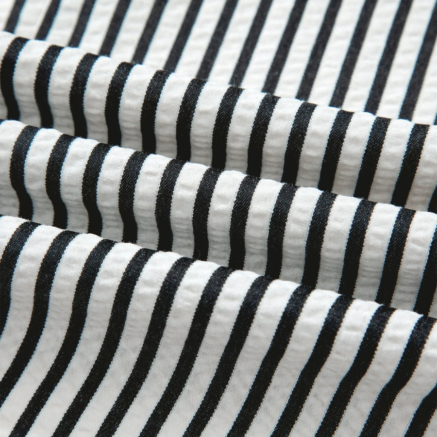 Plus Size Stripe Flutter Sleeve V-Neck Maxi Dress