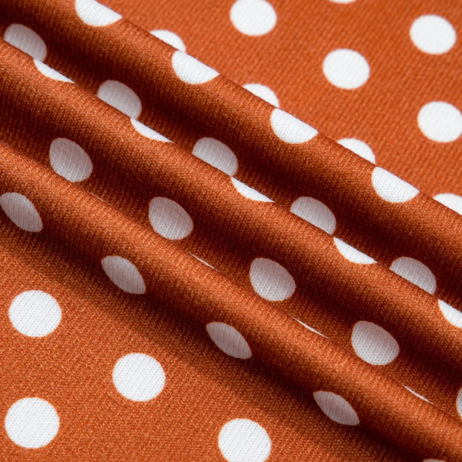 Plus Size Polka Dot Tee & Loose Shorts Set