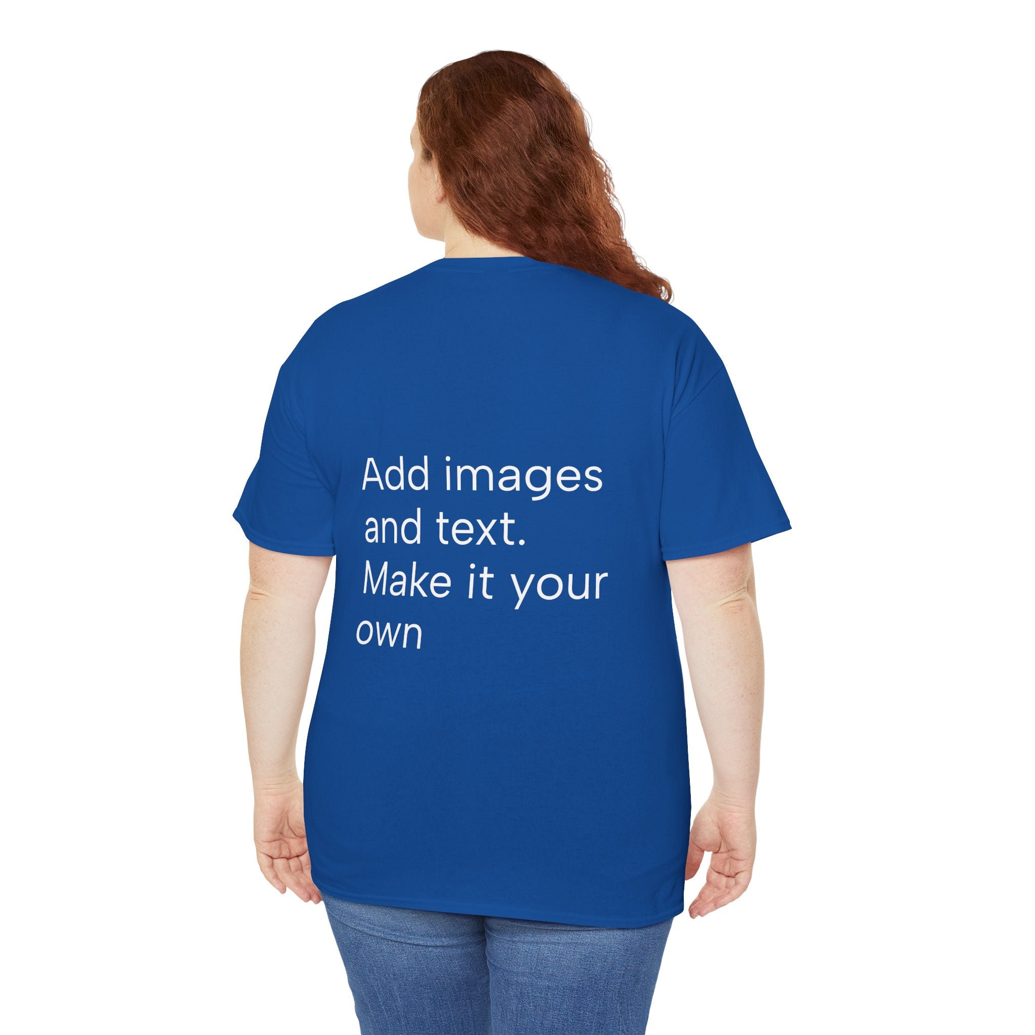 Customizable T‑Shirt – "Upload Your Designs and Watch Them Come to Life"
