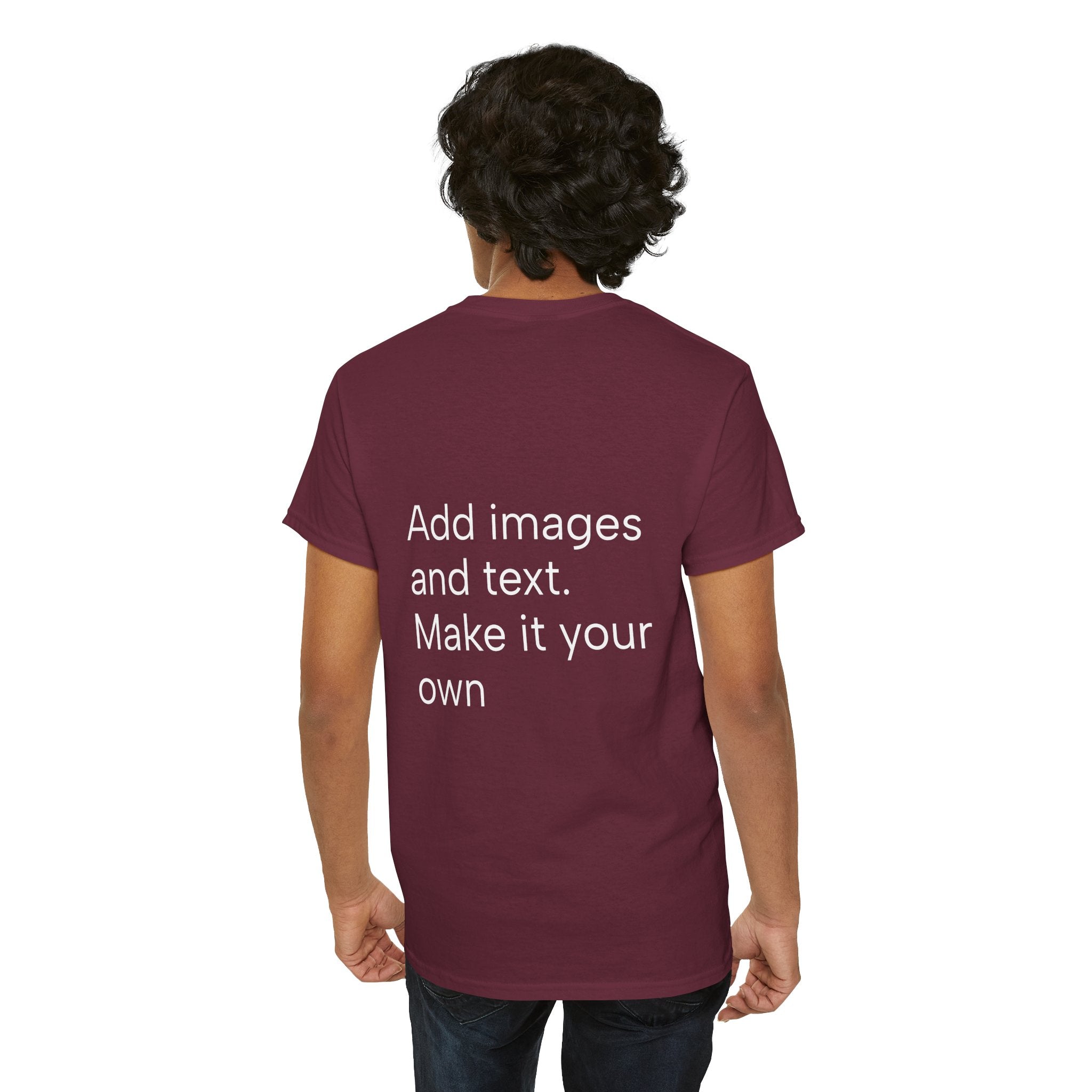Customizable T‑Shirt – "Upload Your Designs and Watch Them Come to Life"