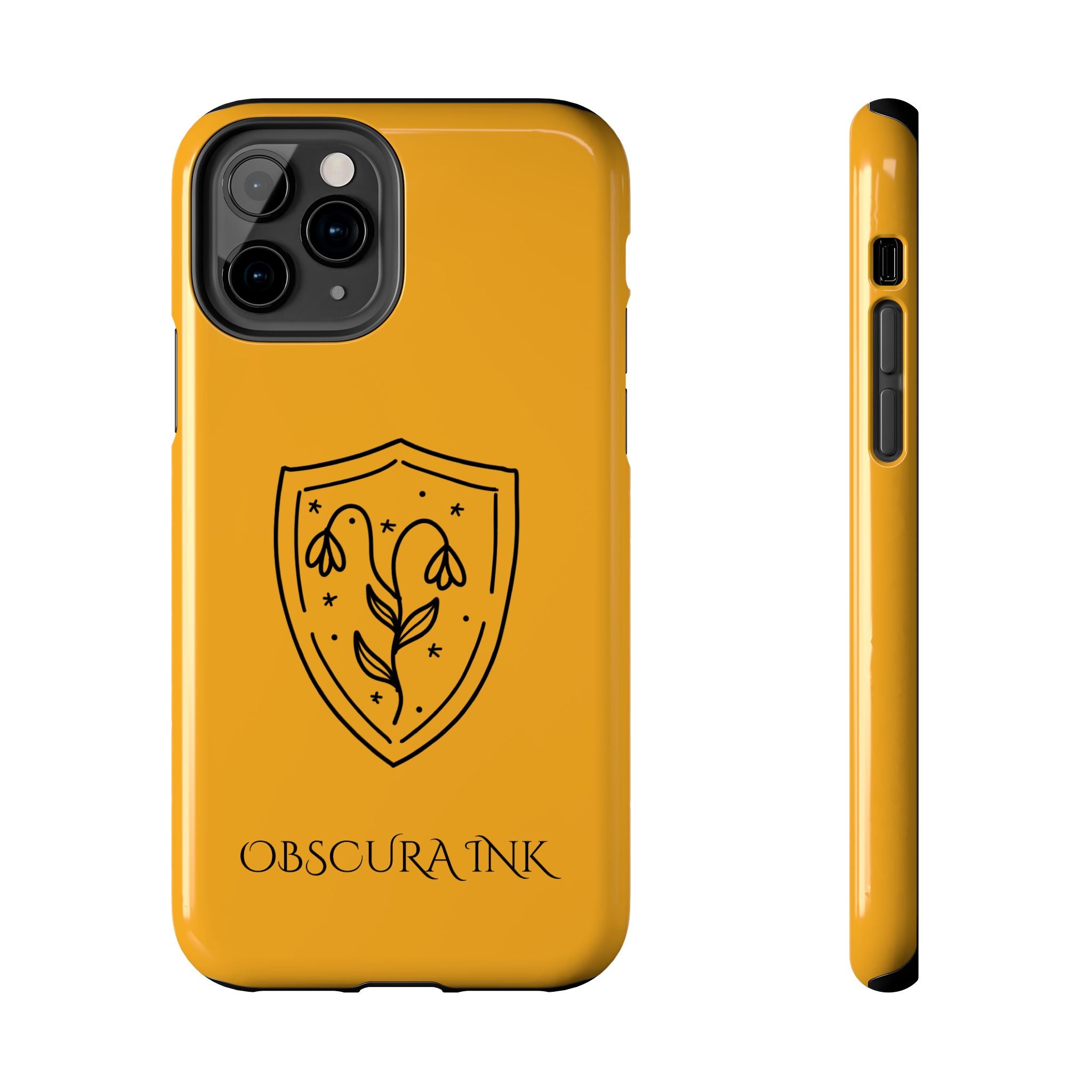 Tough Phone Case — Obscura Ink Shield Design