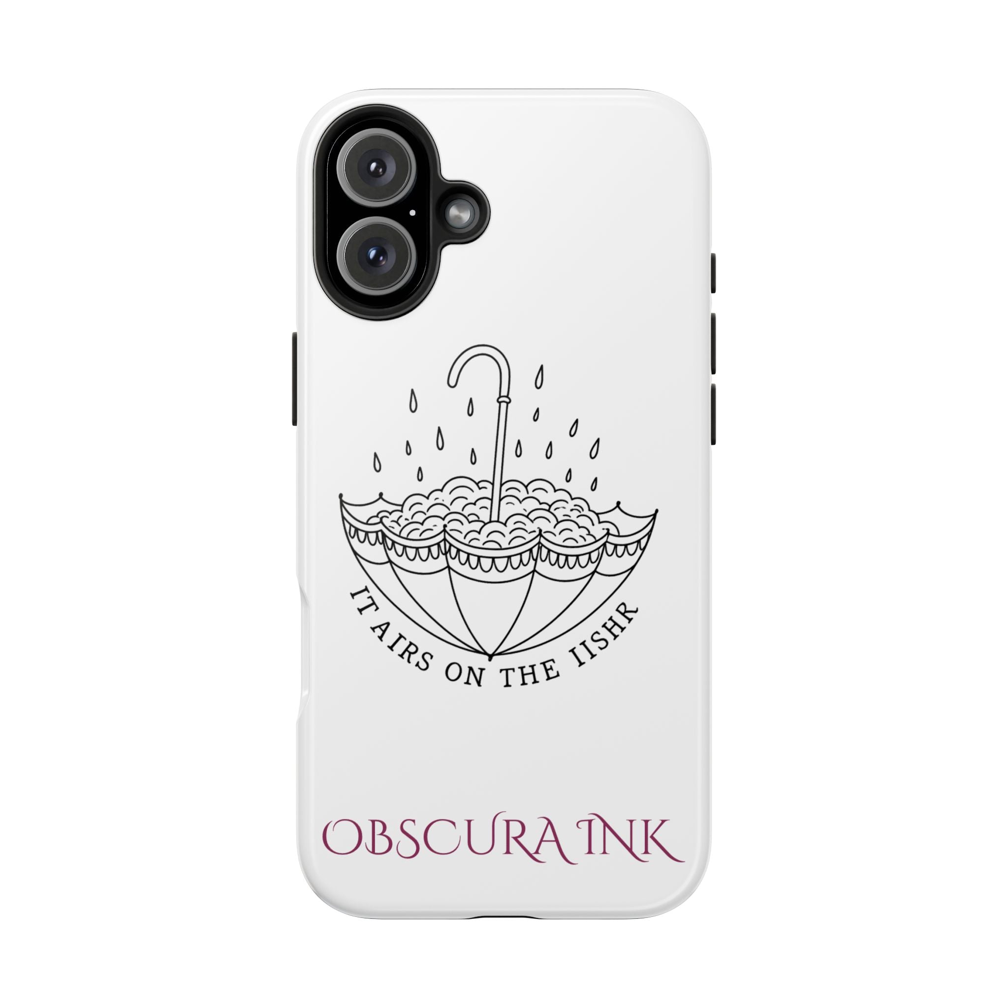 Tough Phone Case — Obscura Ink Shield Design