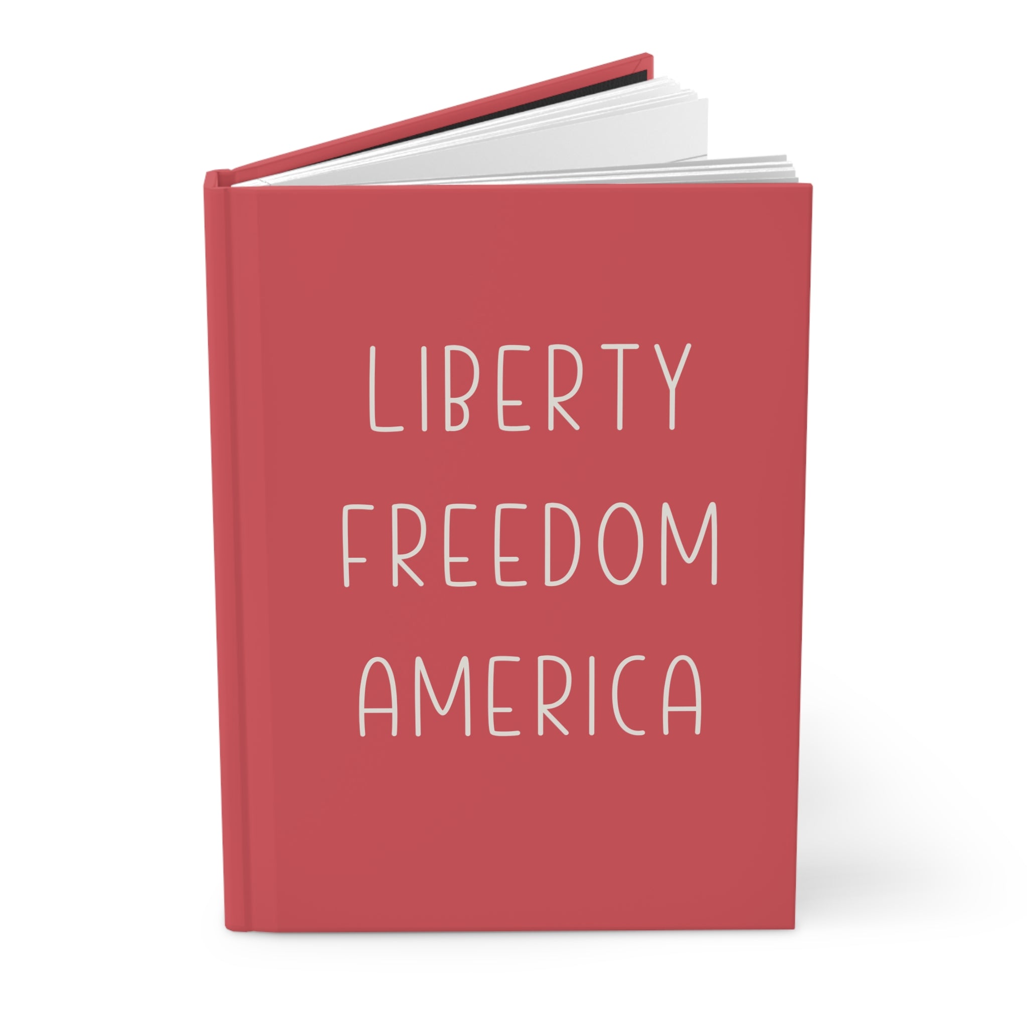 Liberty Freedom America Hardcover Journal