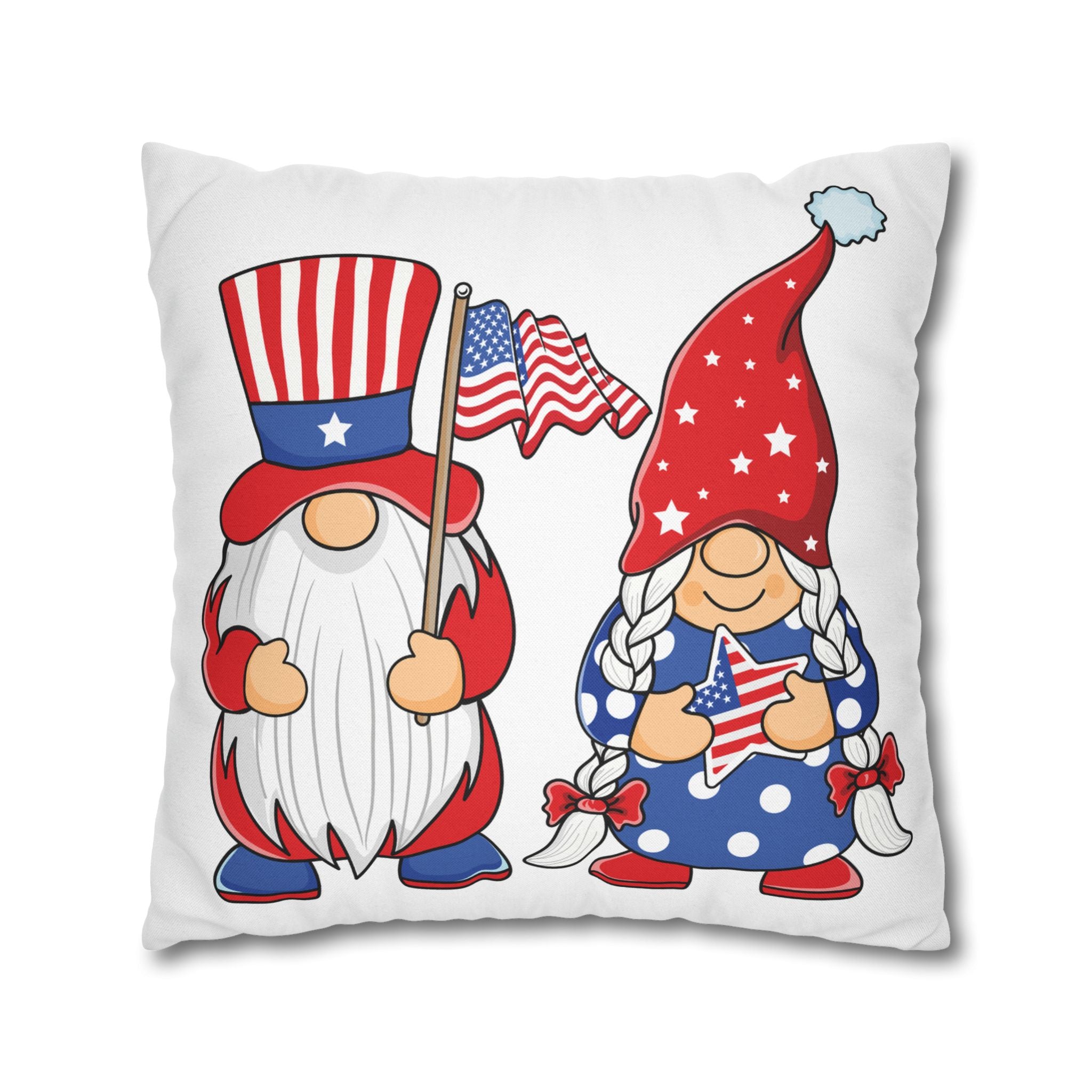 Spun Polyester Square Pillowcase