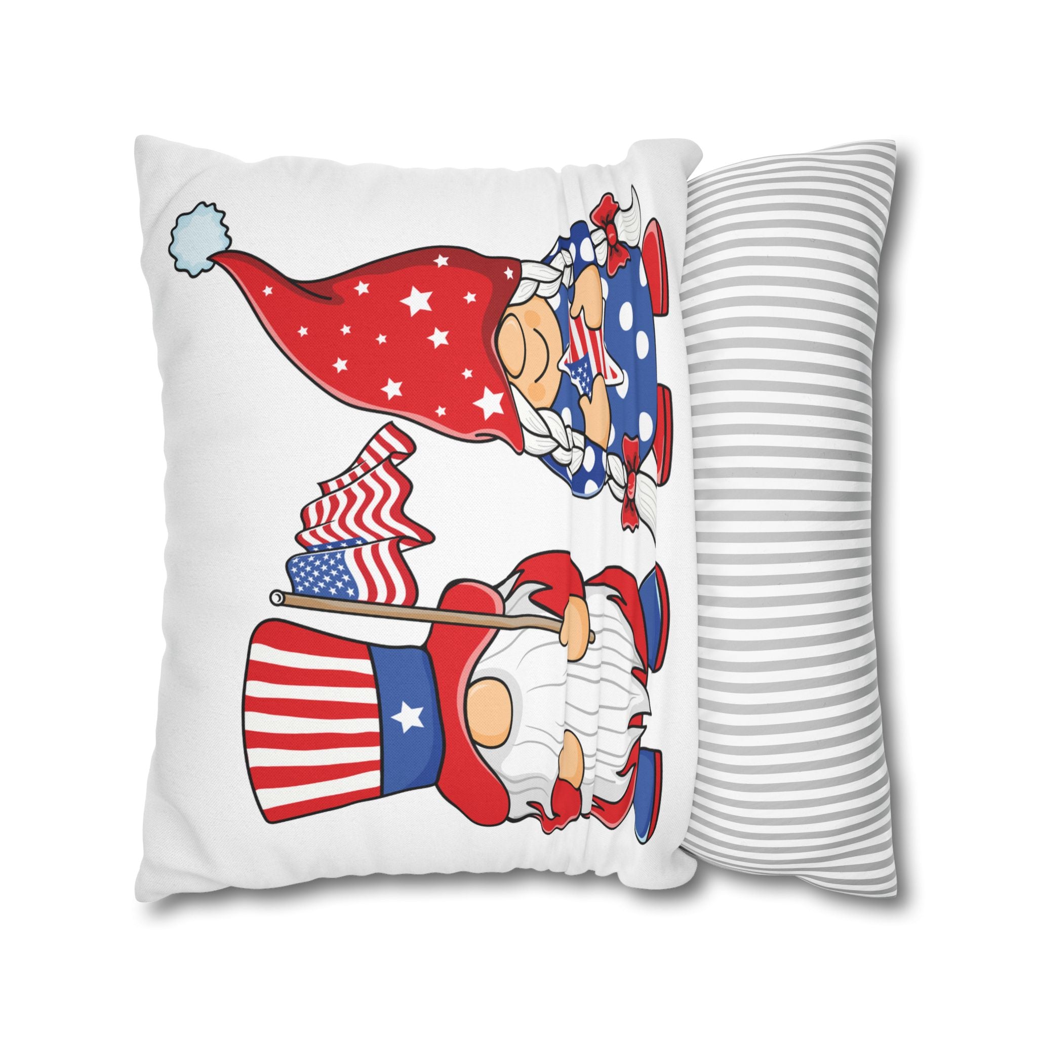 Spun Polyester Square Pillowcase