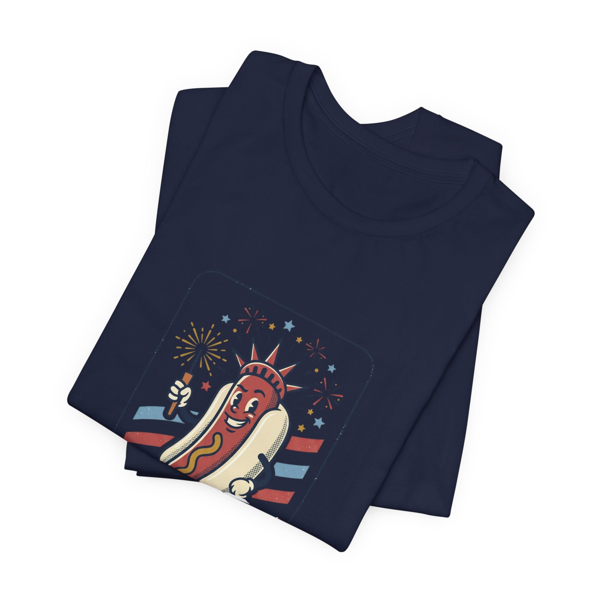 Red, White & Chew Tee