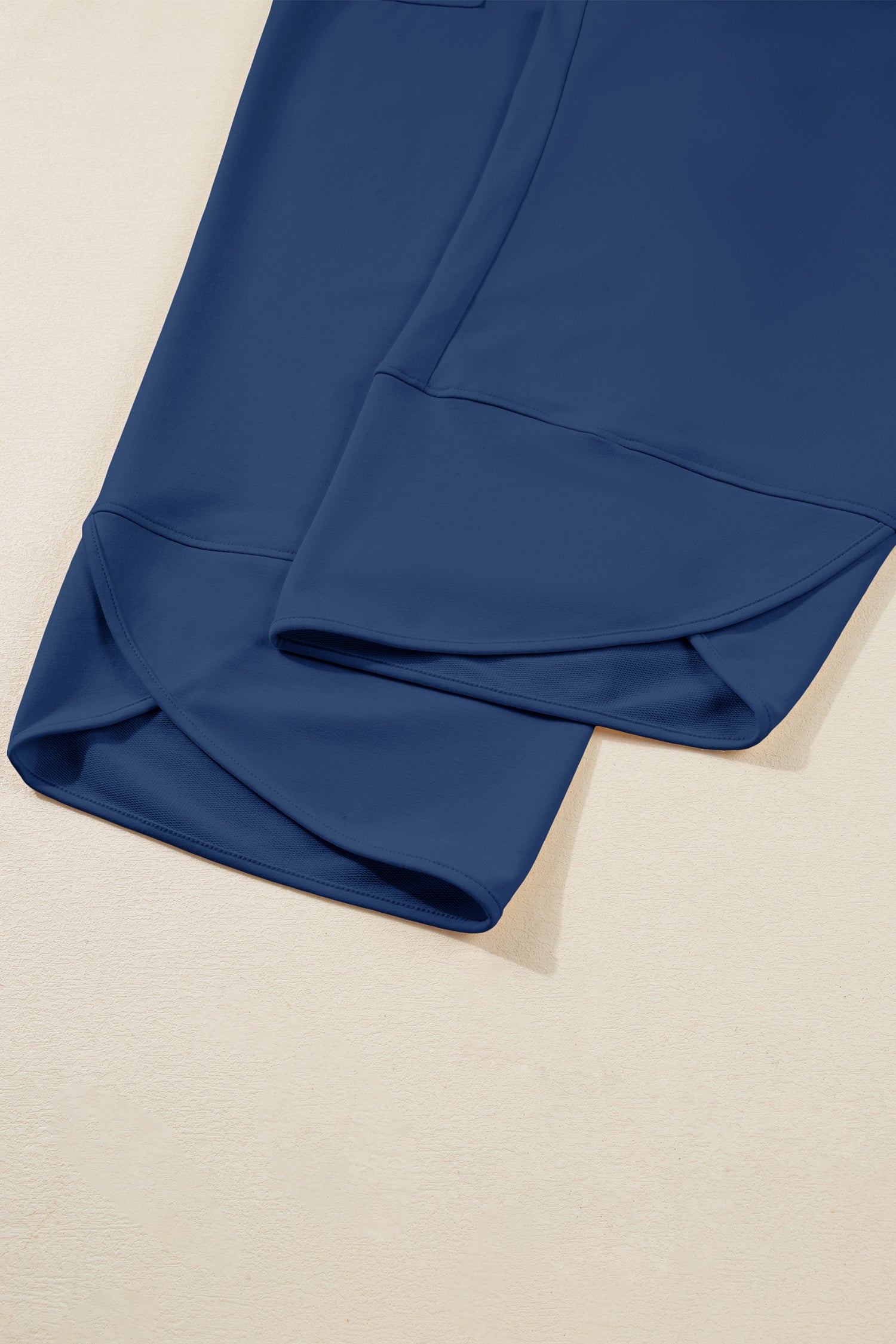 Drift line Capris — Asymmetrical Hem Cropped Pants