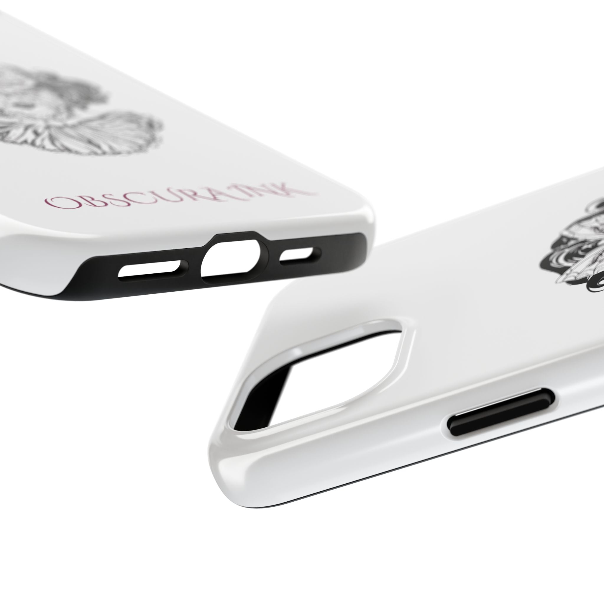 Tough Phone Case — Obscura Ink Shield Design