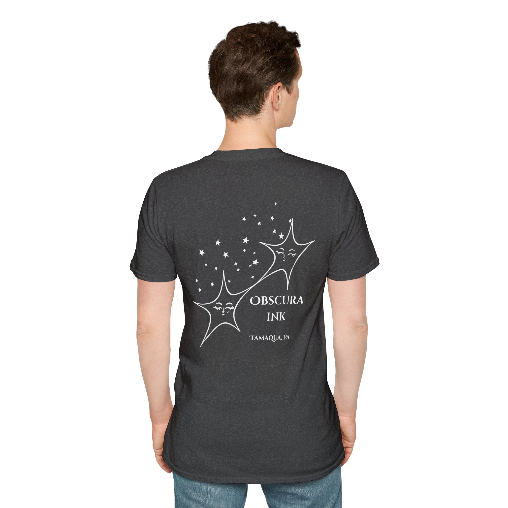 Stars logo ~ Back ~ Obscura Ink Signature Tee