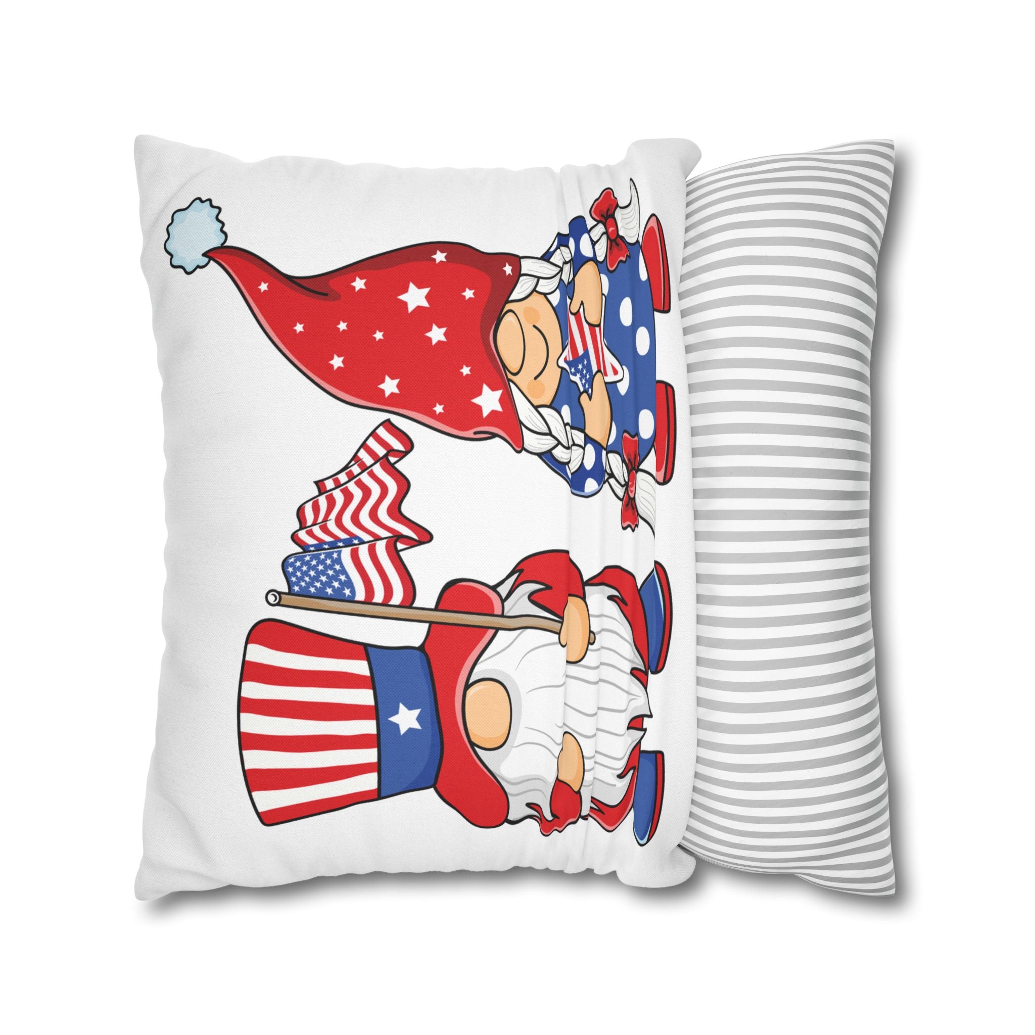 Spun Polyester Square Pillowcase