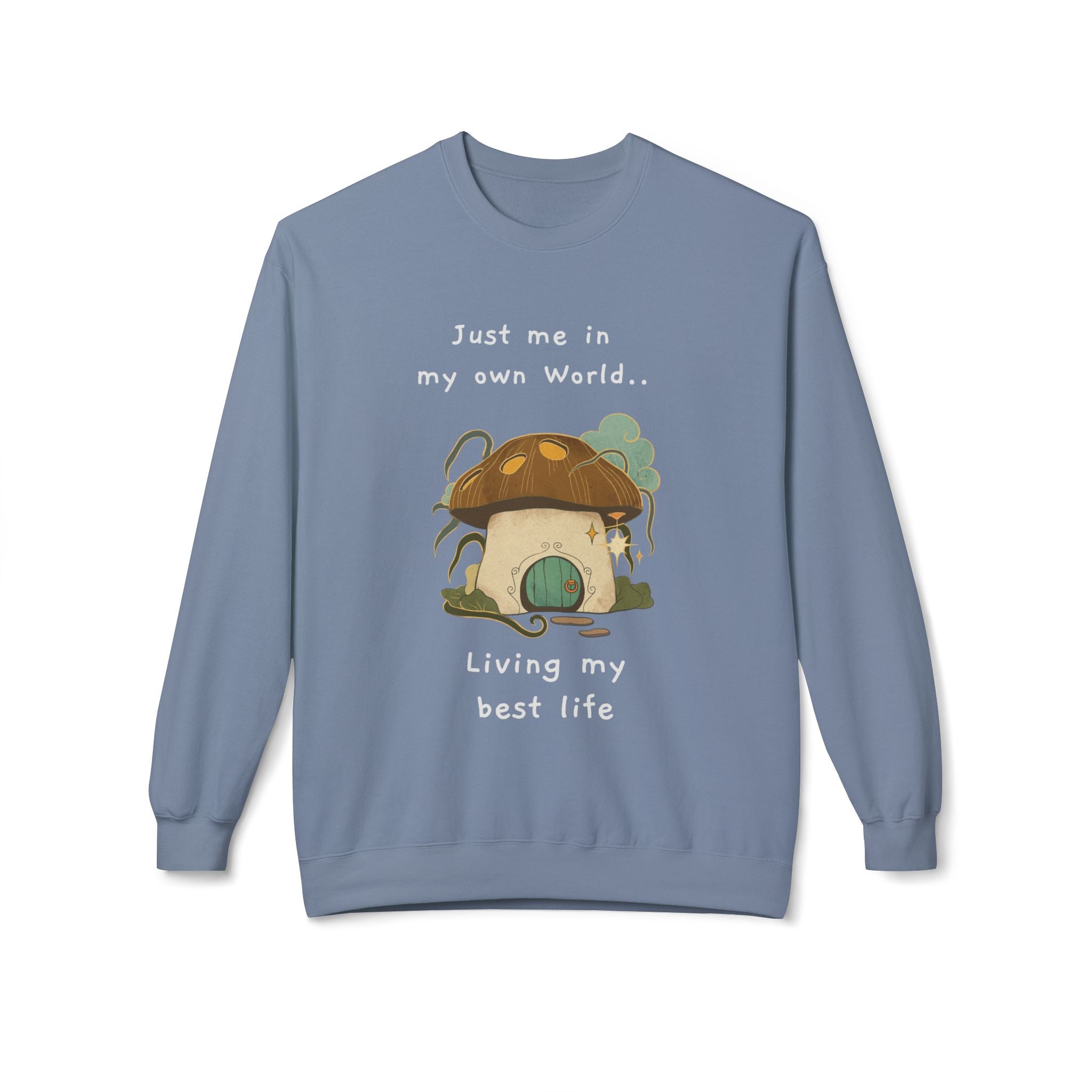 Cozy Mushroom House Sweatshirt — Crewneck