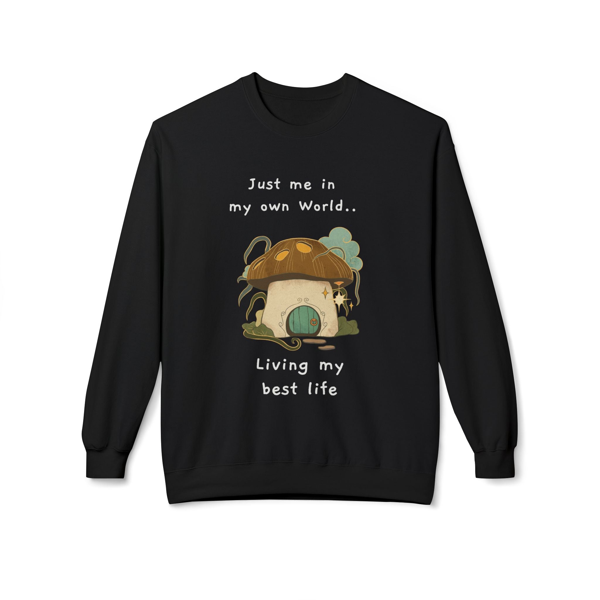 Cozy Mushroom House Sweatshirt — Crewneck