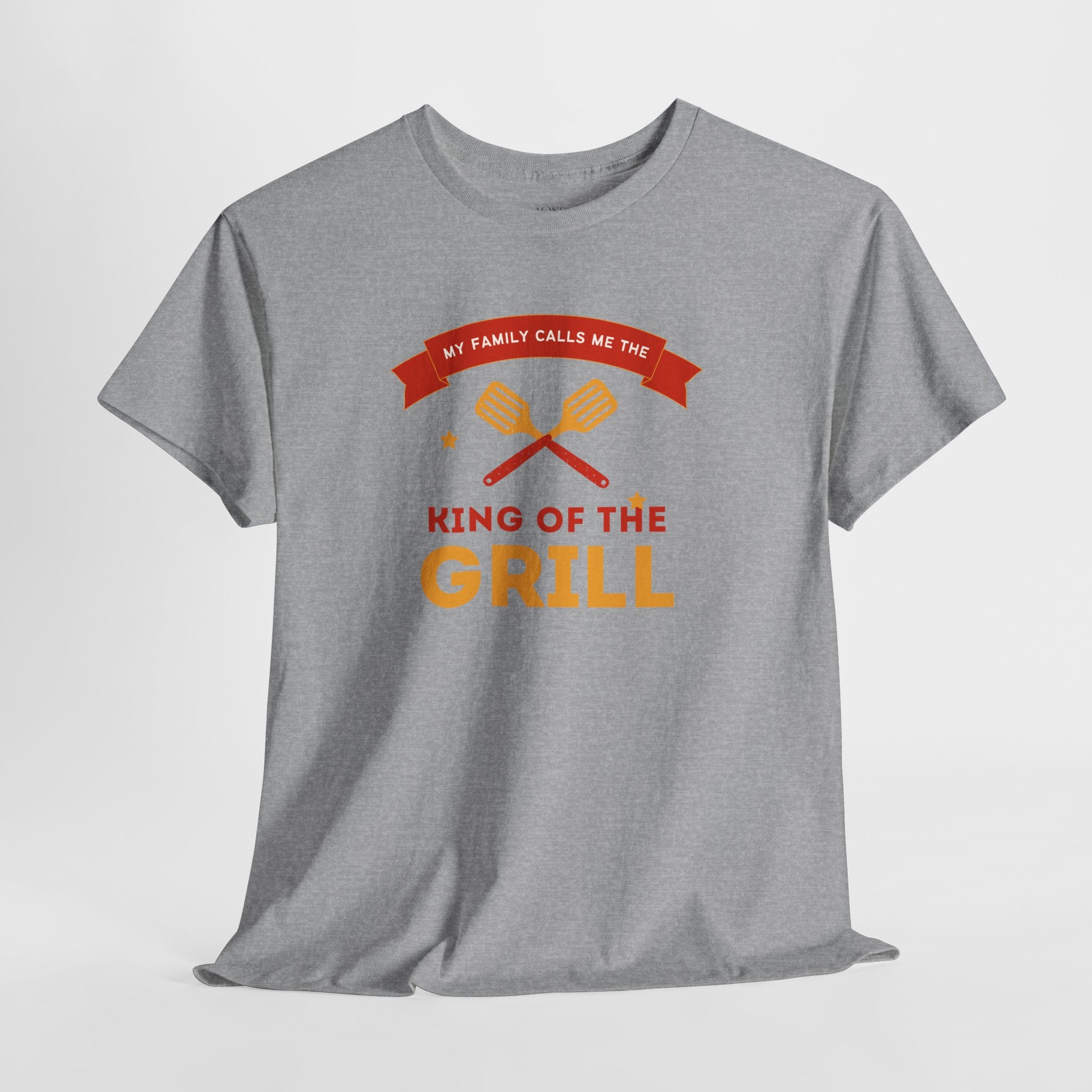 King of the Grill T-Shirt — My Family Calls Me The King of the Grill BBQ Tee