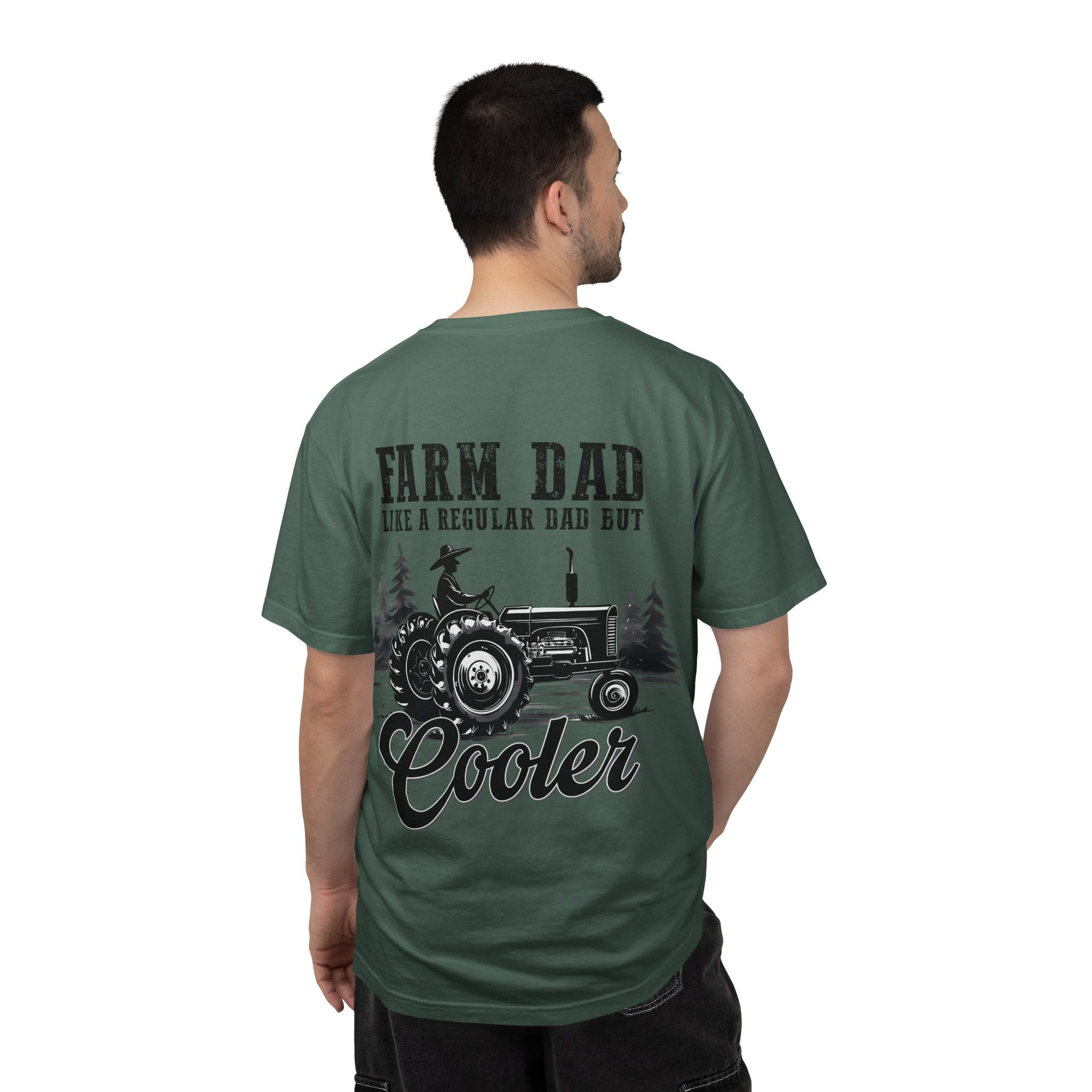 Farmer Dad T-Shirt — Rustic Farm Animals Graphic Tee