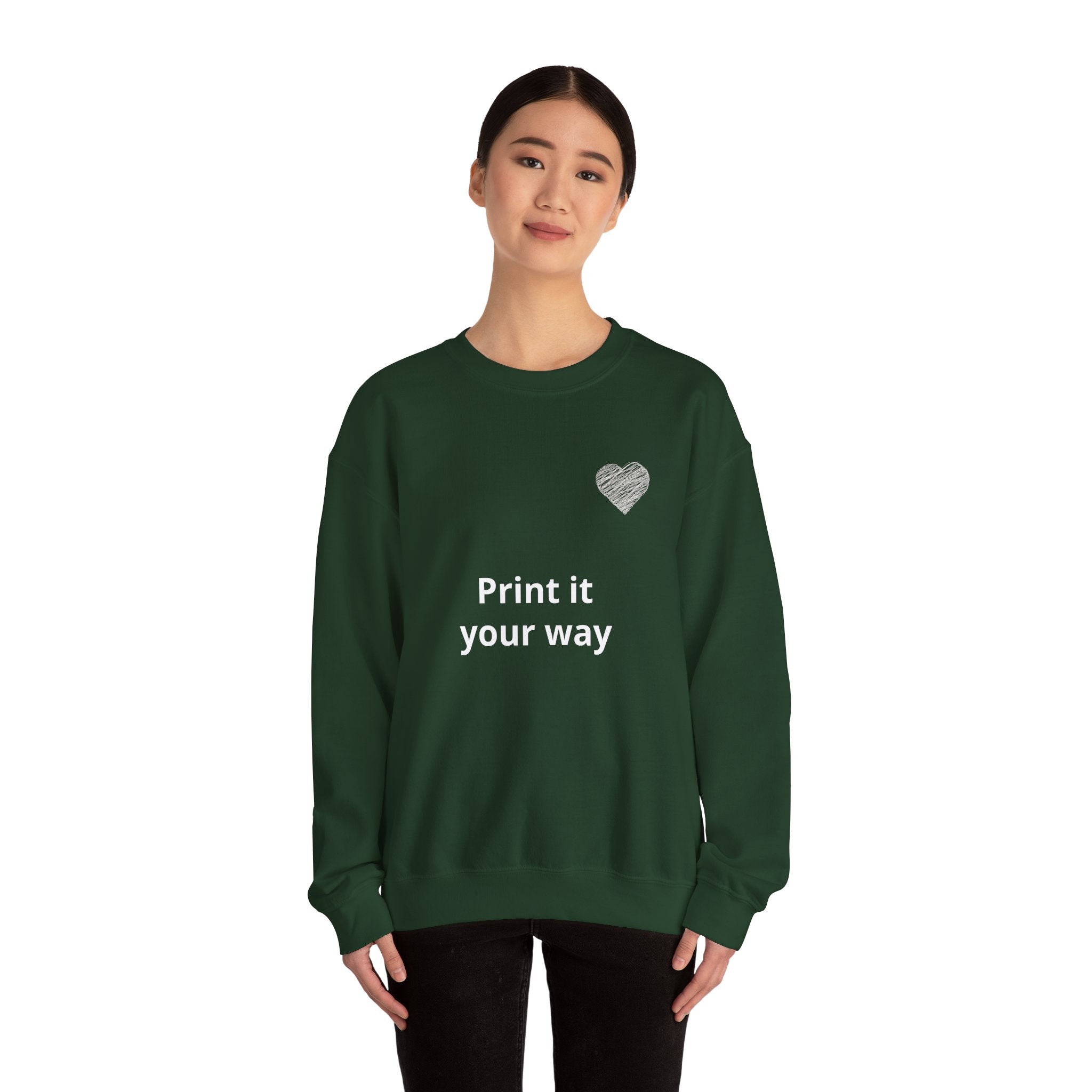 Crewneck Sweatshirt - Personalize it your way