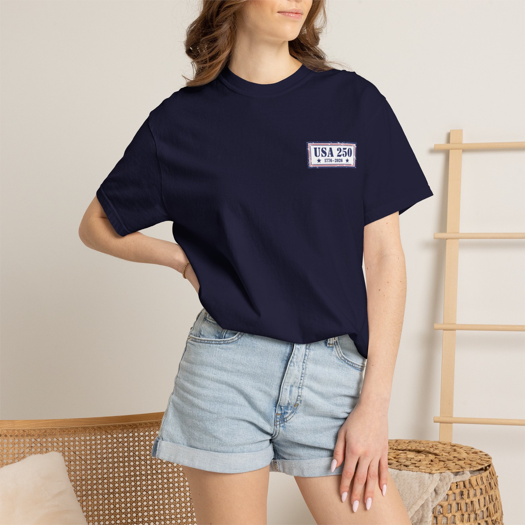 USA 250 Yrs ~ Unisex Garment-Dyed T-shirt